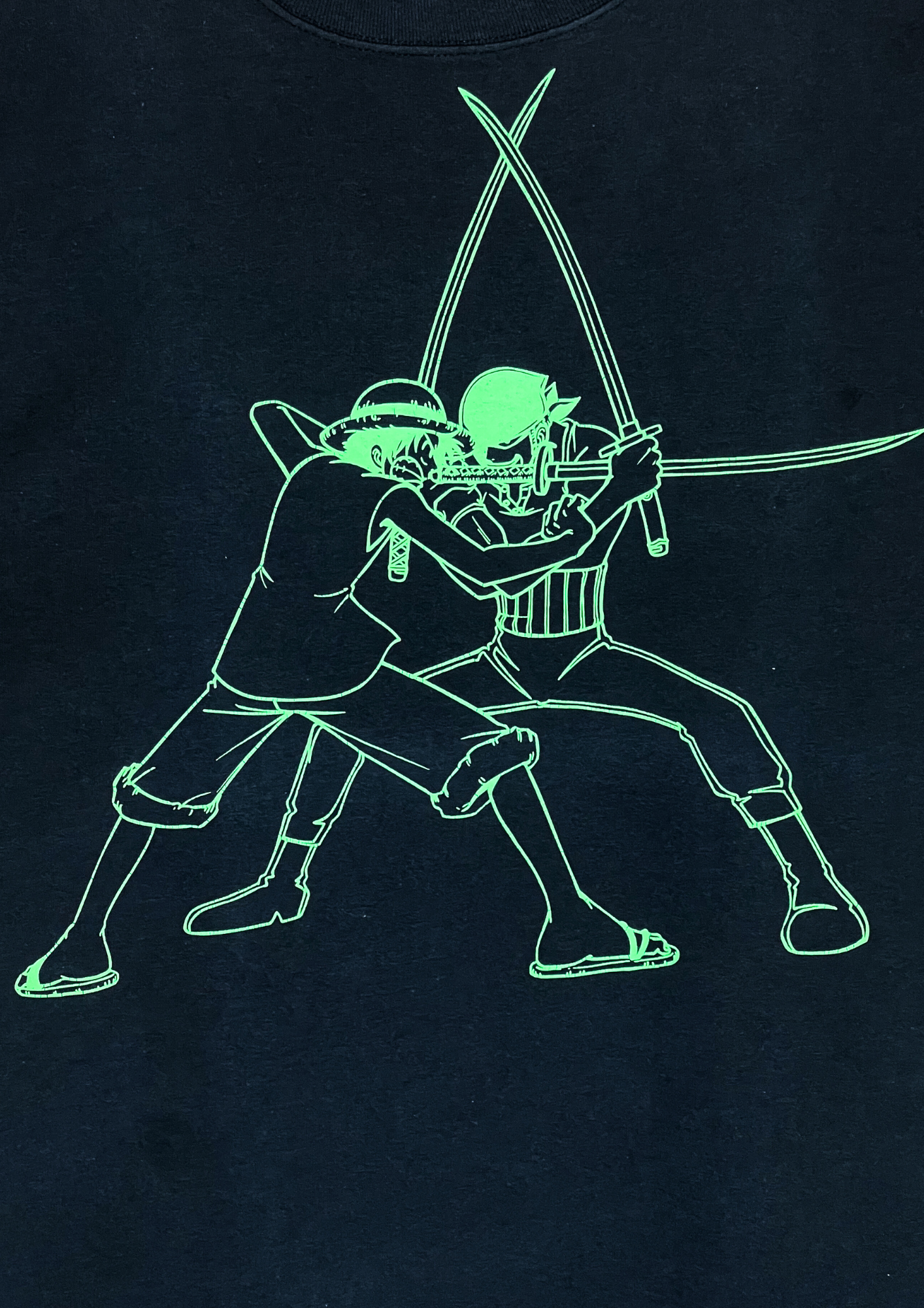 2002 One Piece x SCENERIO ‘Luffy & Zoro’’ T-shirt