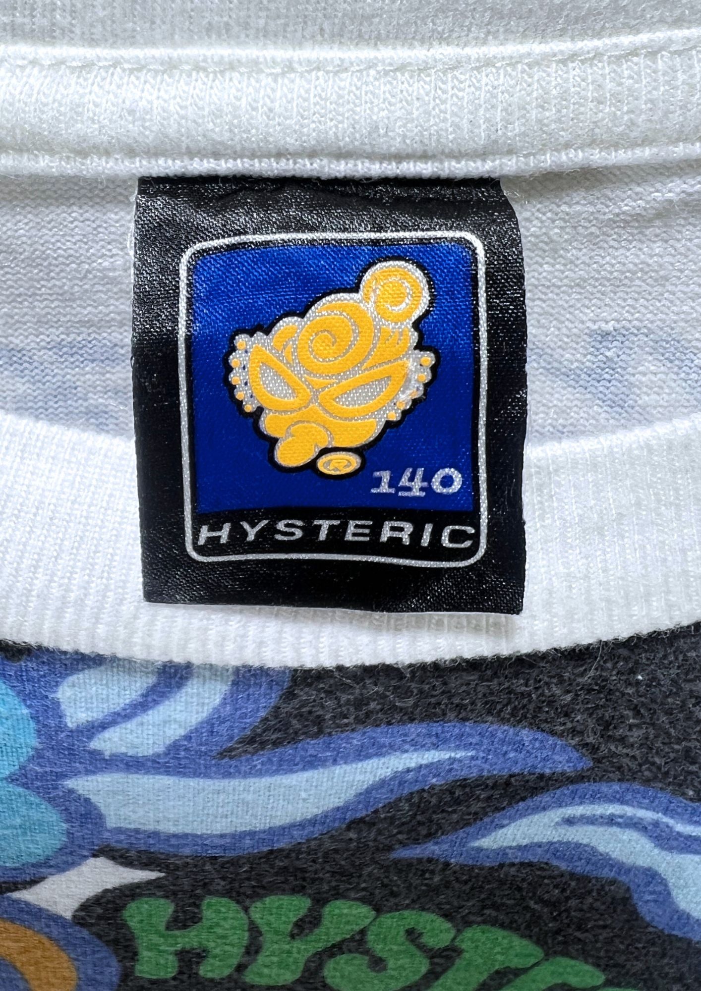 2000s HYSTERIC GLAMOUR Baby Blue Baby L/S Tee