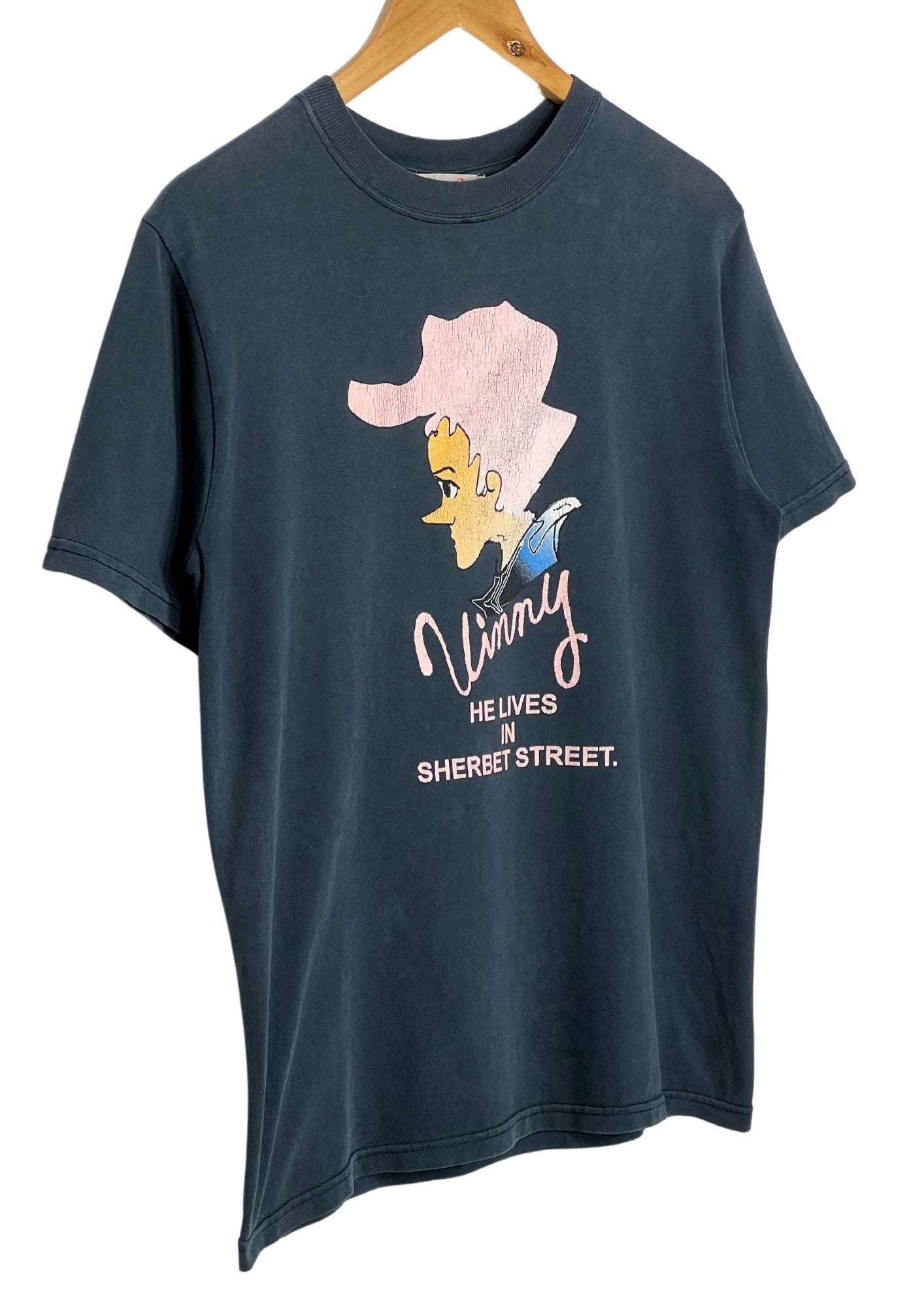 2000 SHERBETS Kenichi Asai 'He lives in Sherbet Street' Japanese Band T-shirt