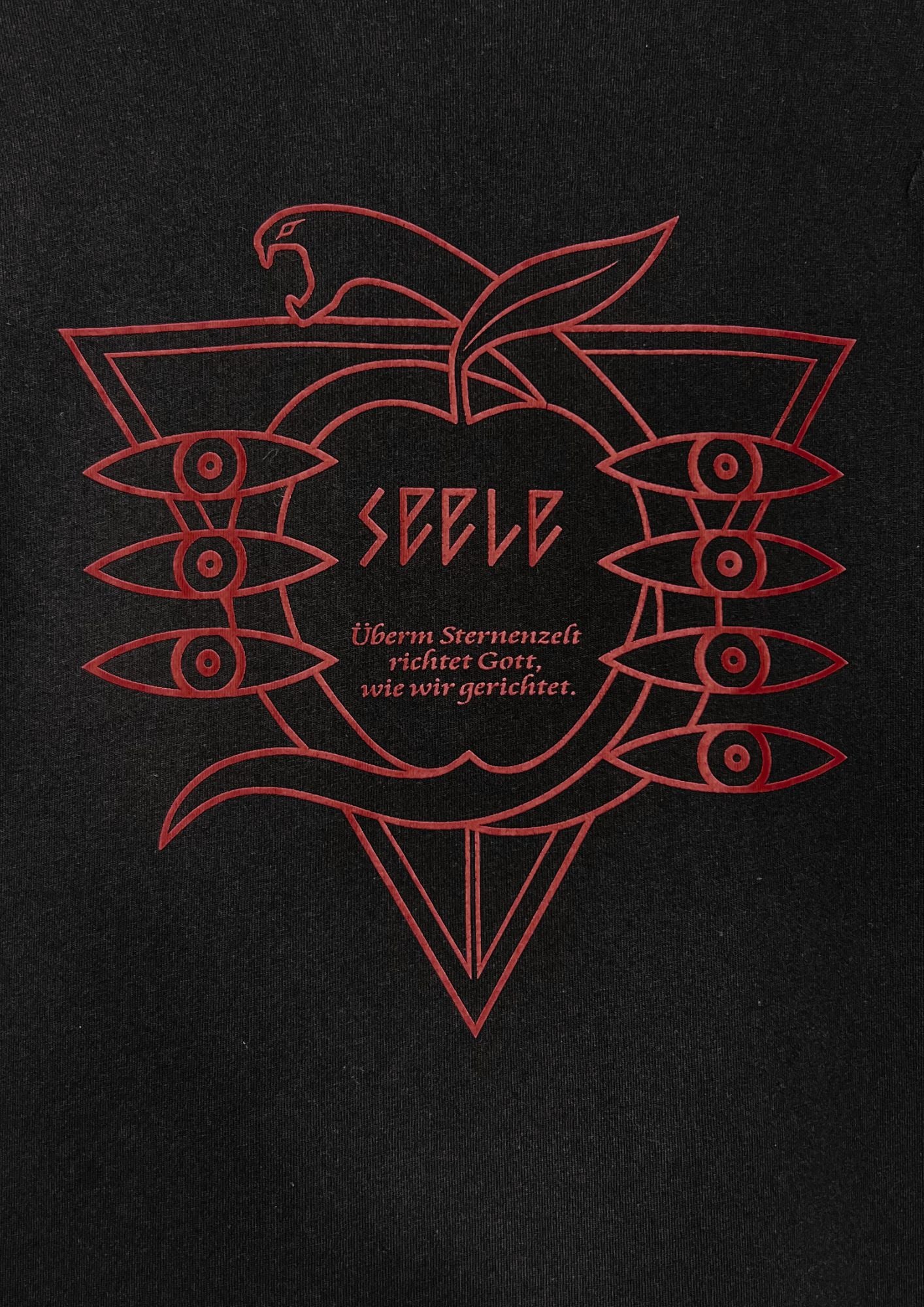 2018 Neon Genesis Evangelion x GU Seele Logo Hoodie T-shirt