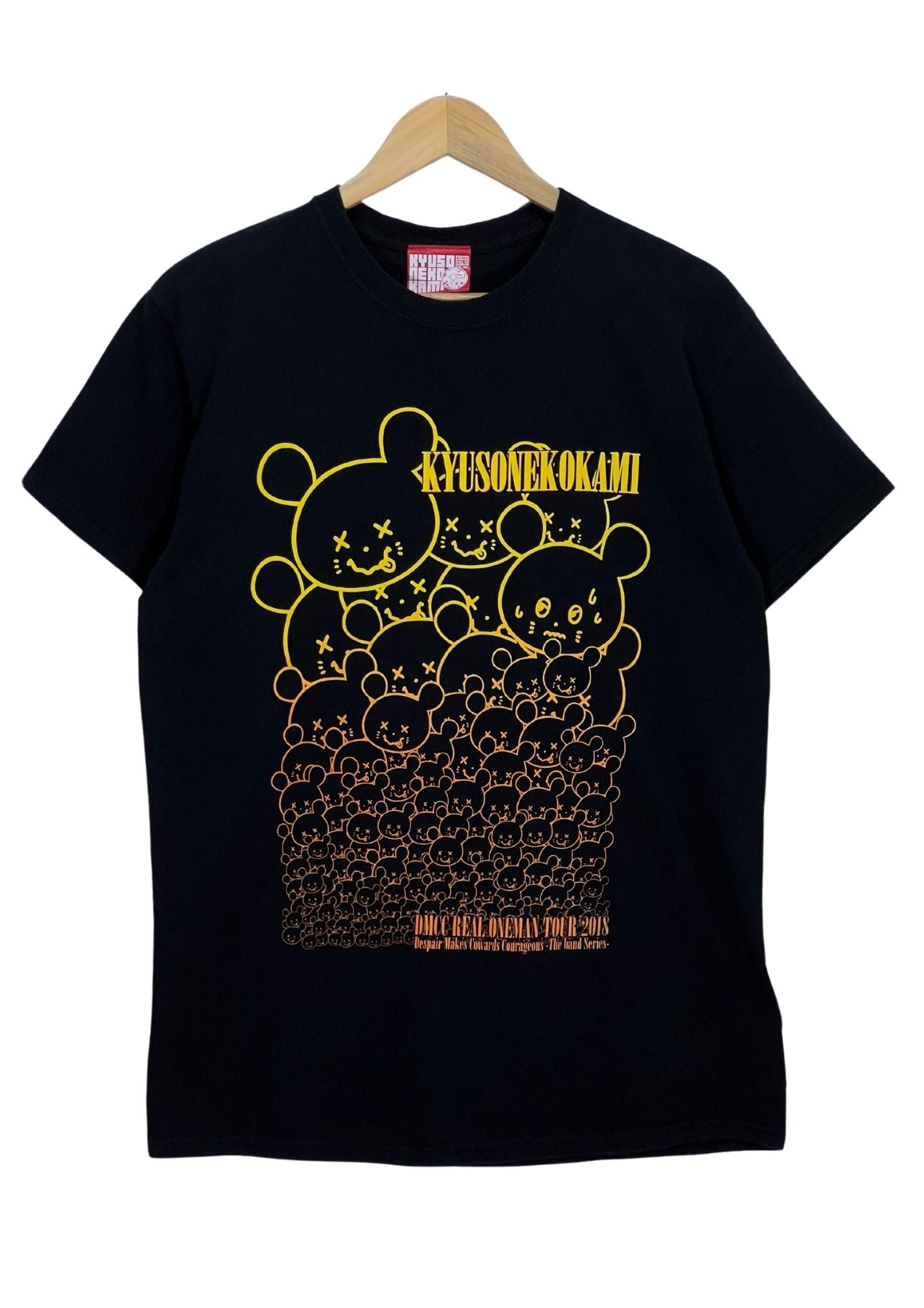 2018 KYUSO NEKOKAMI 'Nirvana?' Japanese Band T-shirt (M)
