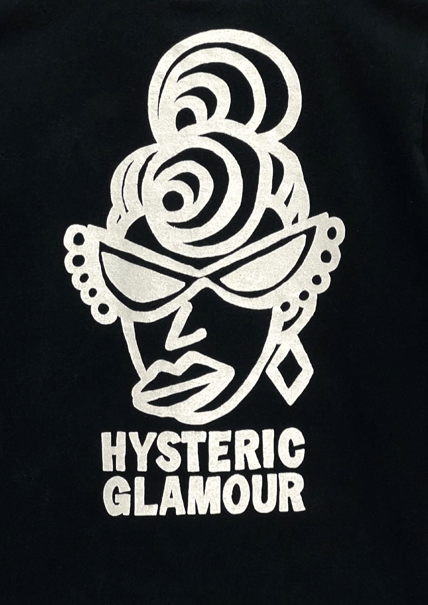 90s Y2K HYSTERIC MINI by HYSTERIC GLAMOUR 'Baby & Mama' Baby Tee (Ladies S)