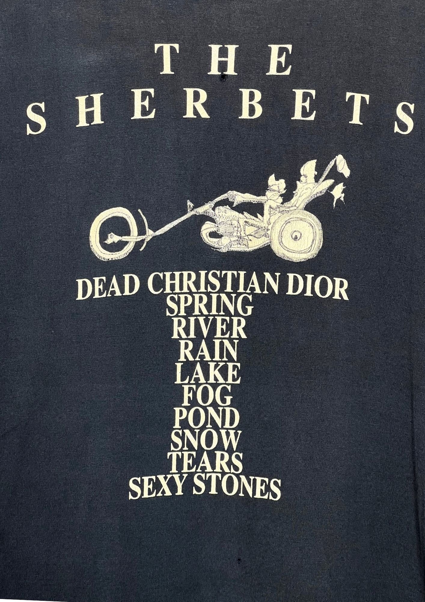 2001 SHERBETS Kenichi Asai 'Vietnam 1964' Japanese Band T-shirt