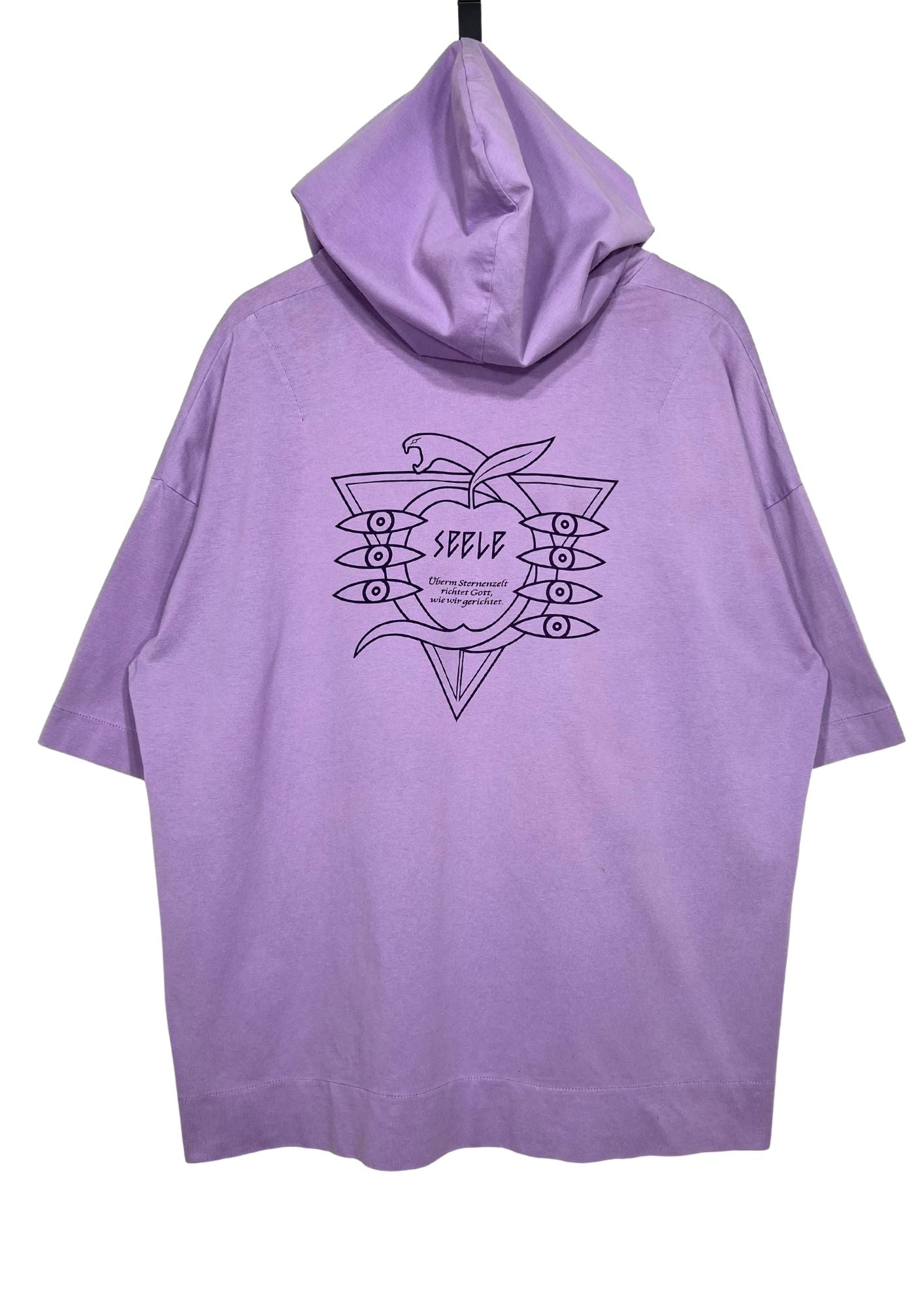2018 Neon Genesis Evangelion x GU Seele Logo Hoodie T-shirt