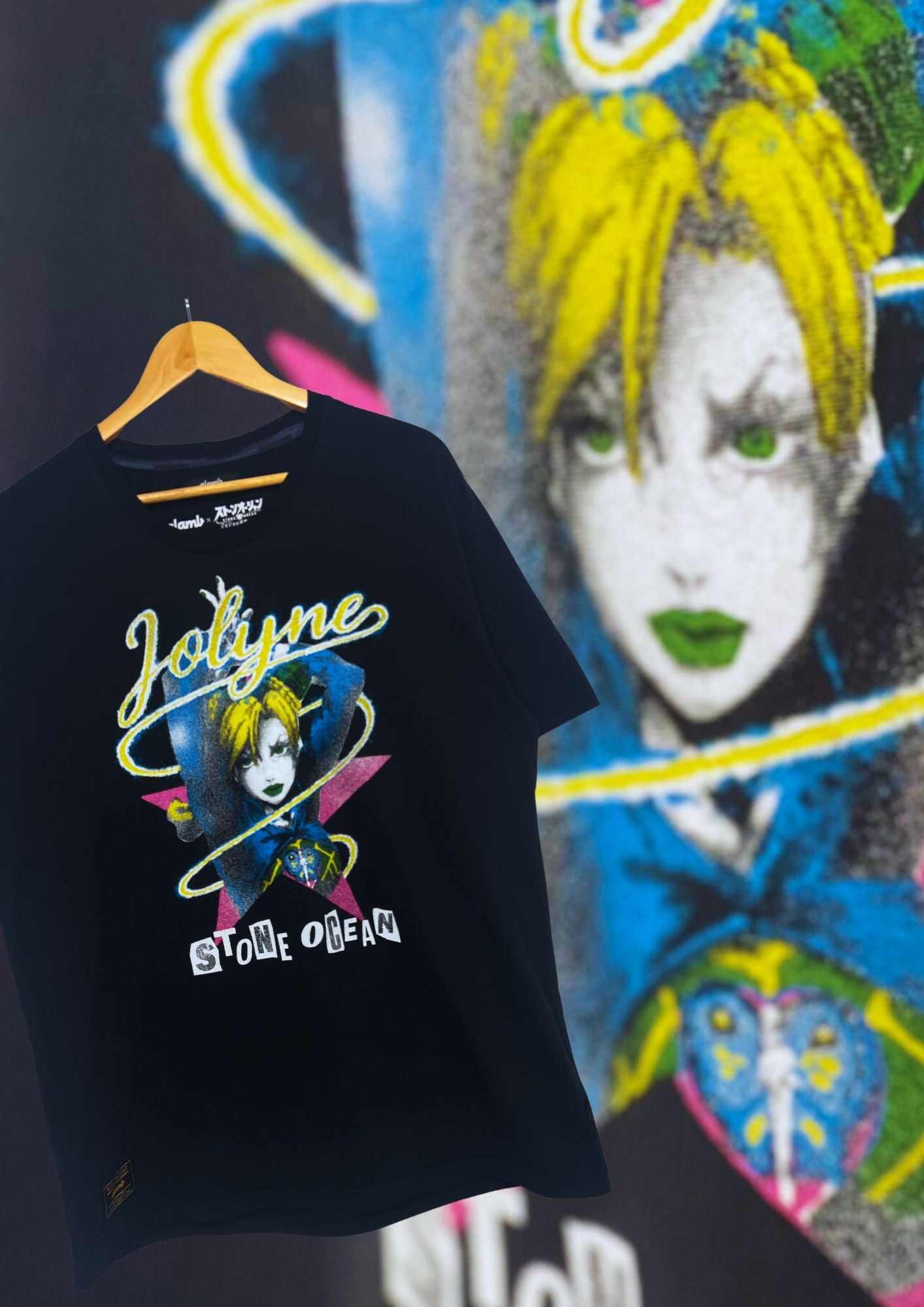 2021 Jojo's Bizarre Adventure x Glamb Jolyne T-shirt