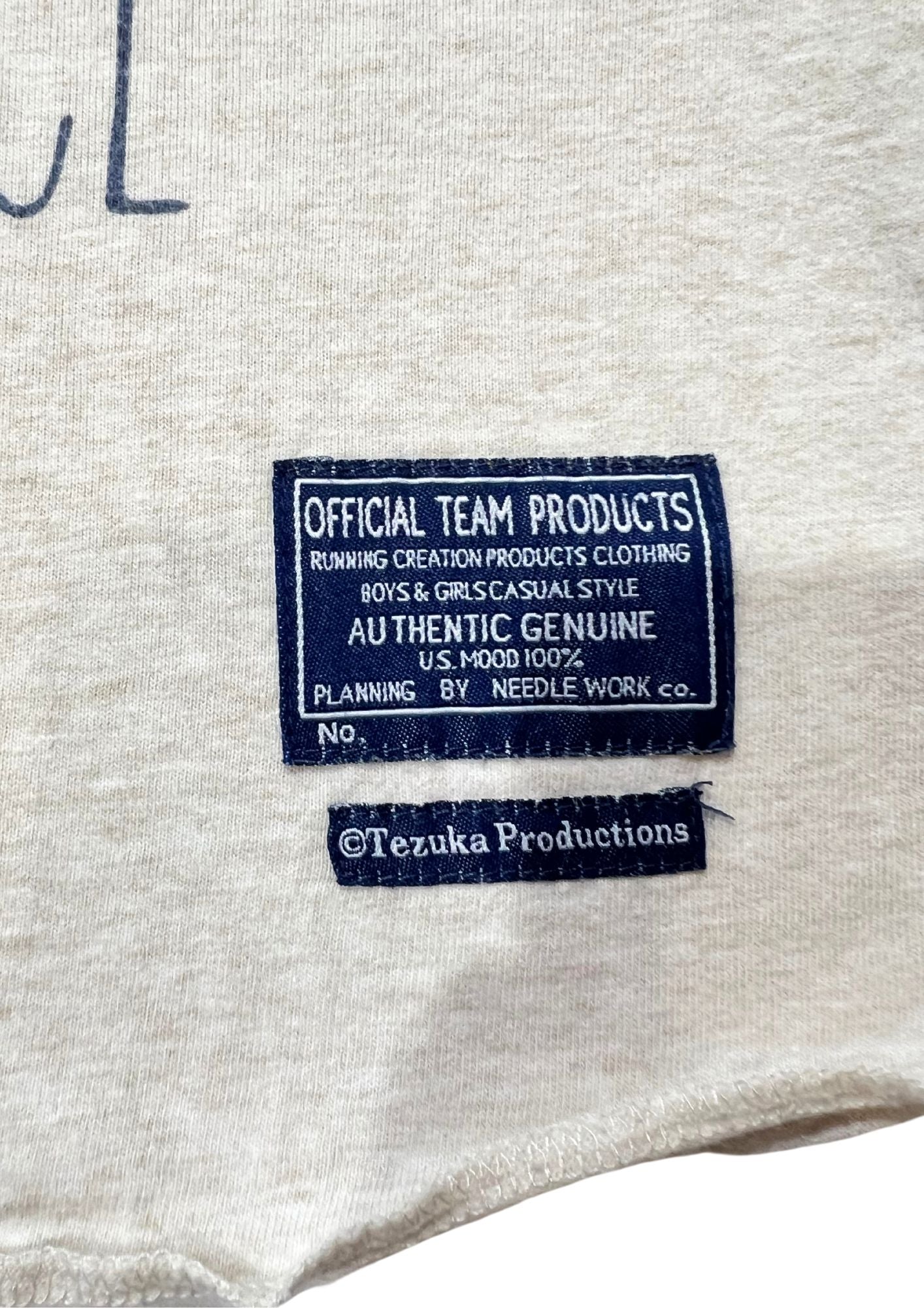 Astro Boy x NEEDELE WORK 'Seven Secret Powers of Astro Boy' L/S Raglan Shirt (S)