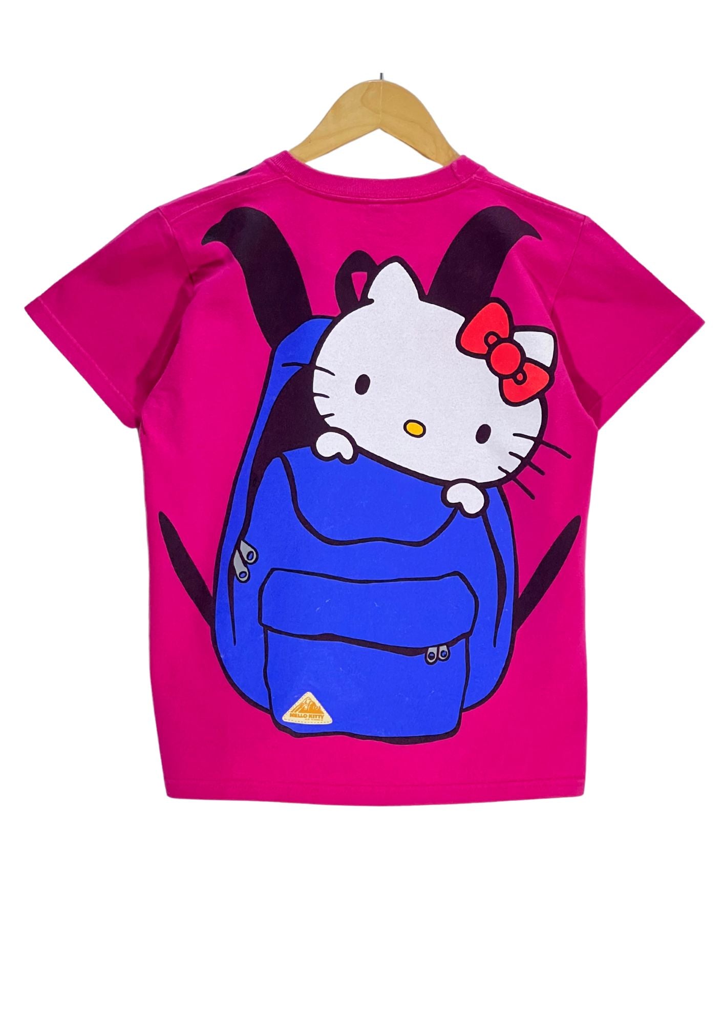 Hello Kitty x graniph 'Hello Kitty Backpack' Baby Tee (Ladies S)
