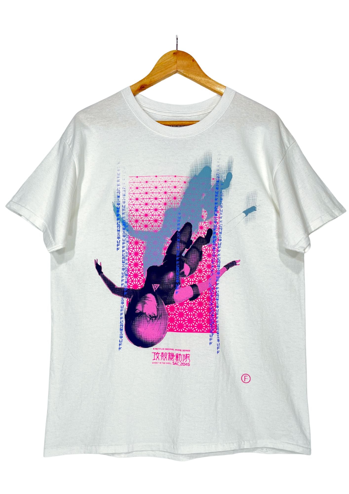 Ghost in the Shell x FLAGSTUFF x Netflix x au 5G Motoko Kasunagi T-shirt