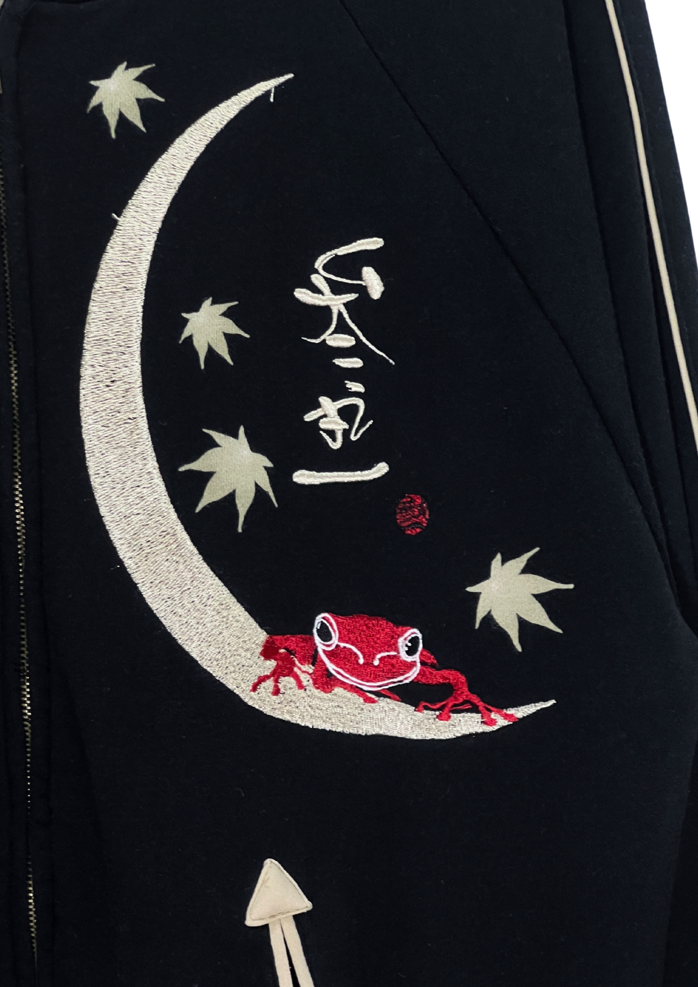 Sanmaruichi Japanese Art Embroidered Cotton Jacket (L)