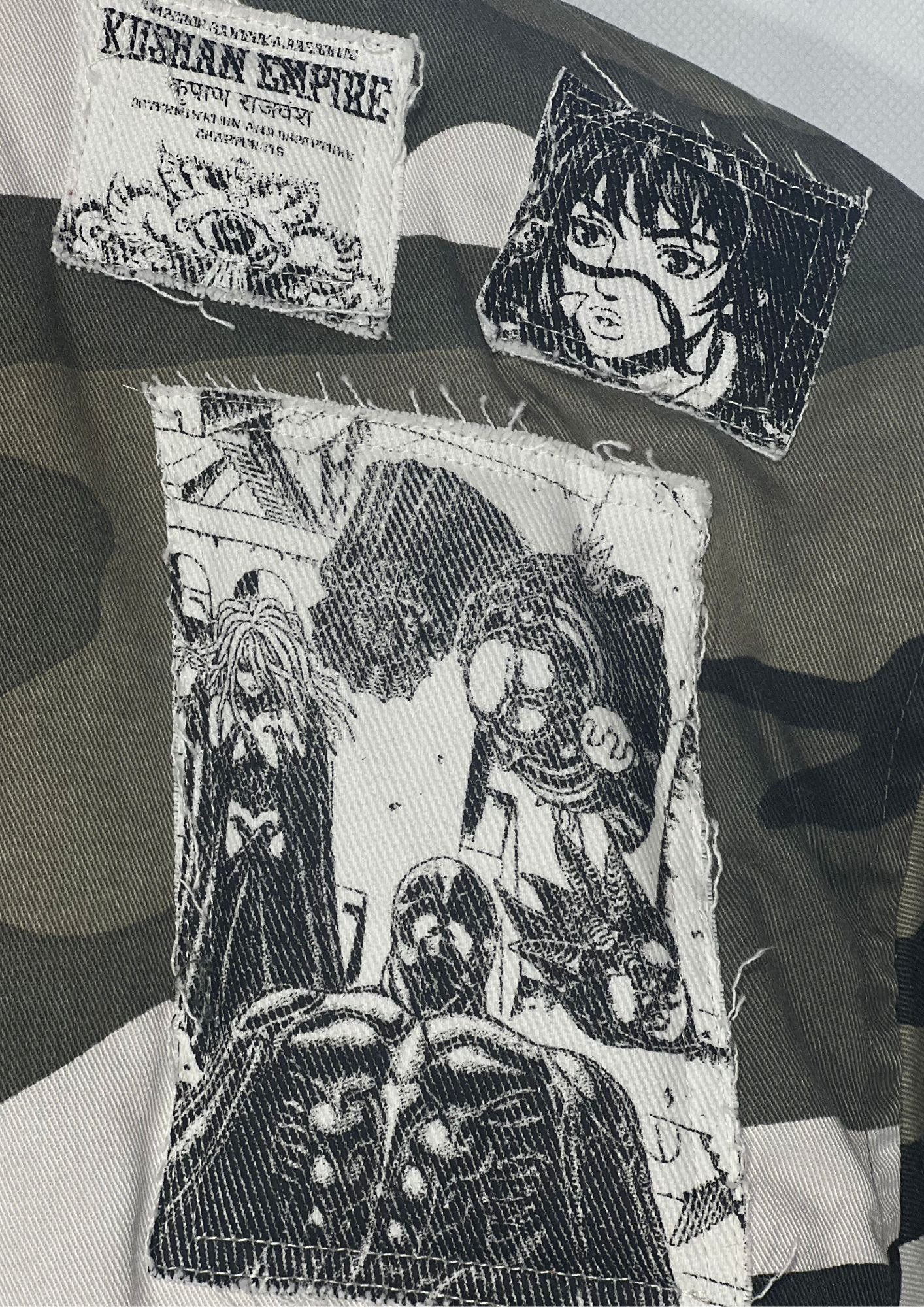 Rough Simmons x Berserk The Swordsman Patched Bomber Jacket