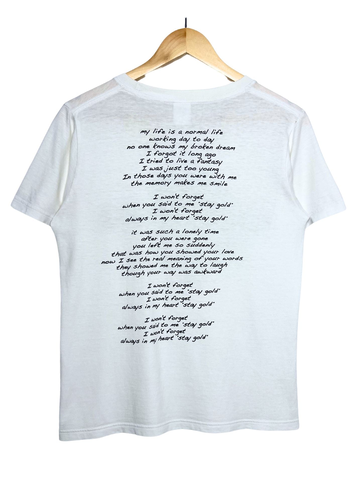 2010s HI-STANDARD 'Stay Gold' Japanese Punk Band T-shirt