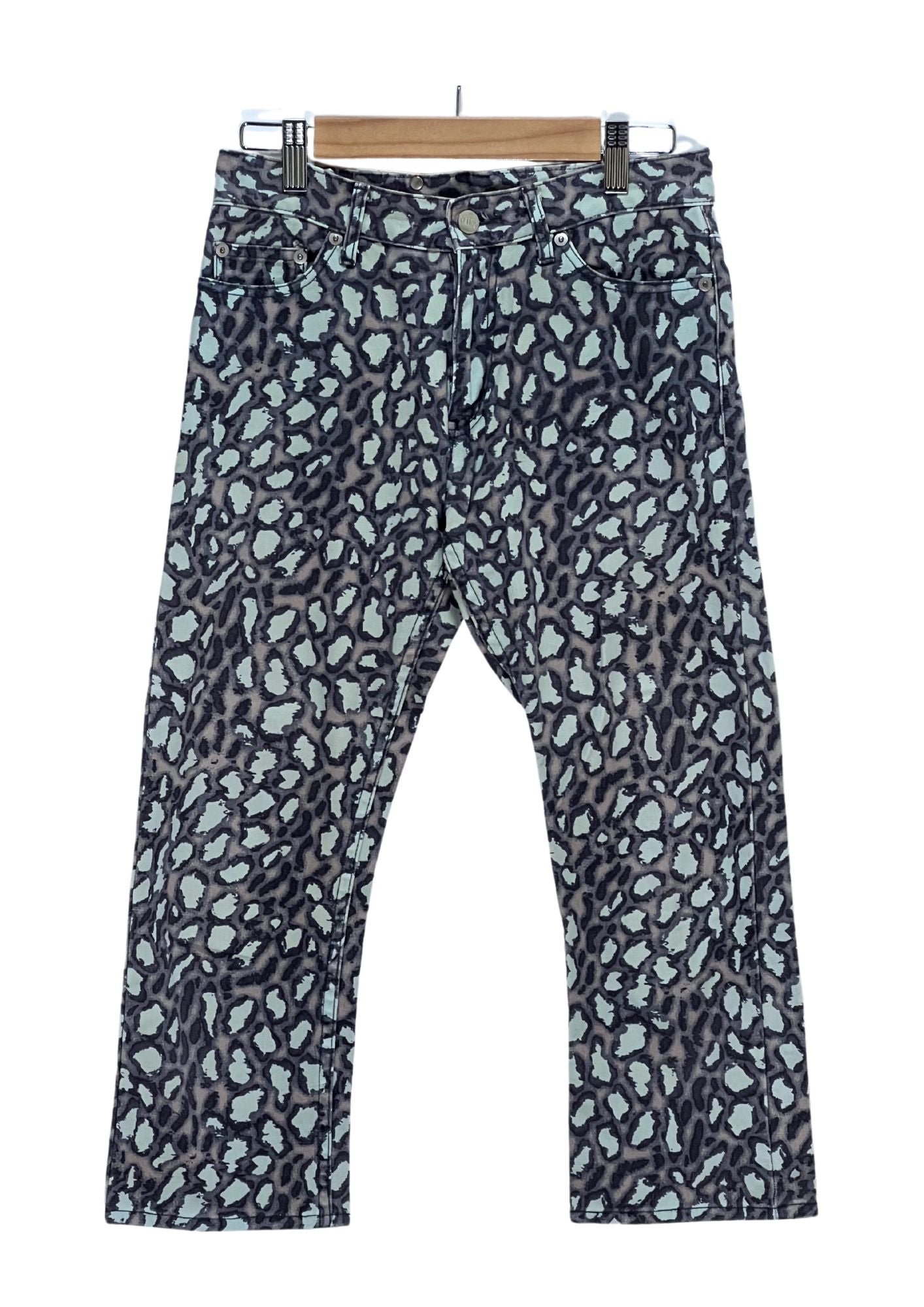 2000s GLAMDY Animal Camo 3/4 Pants (26')