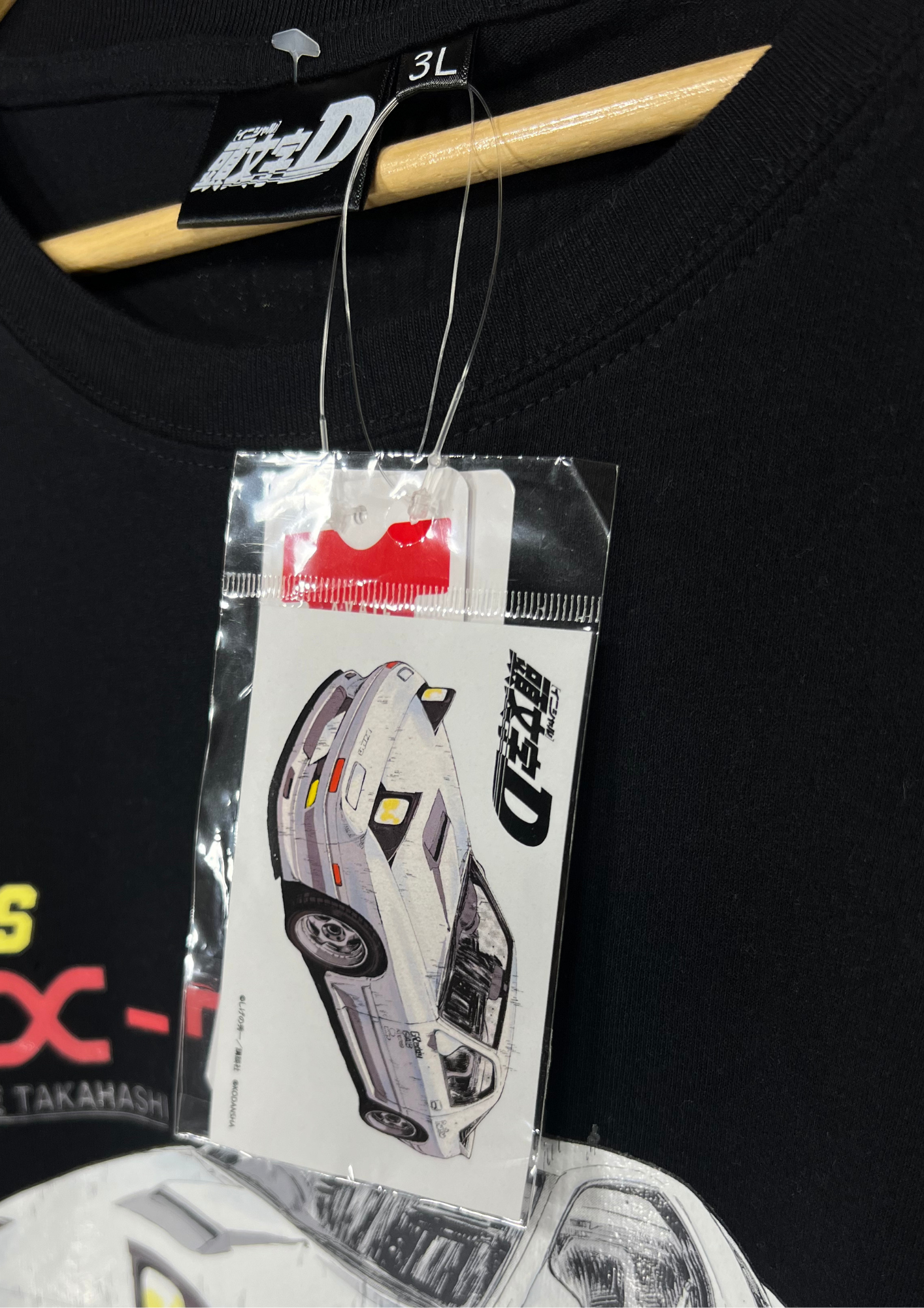 Initial D x AVAIL FC3S RX-7 T-shirt