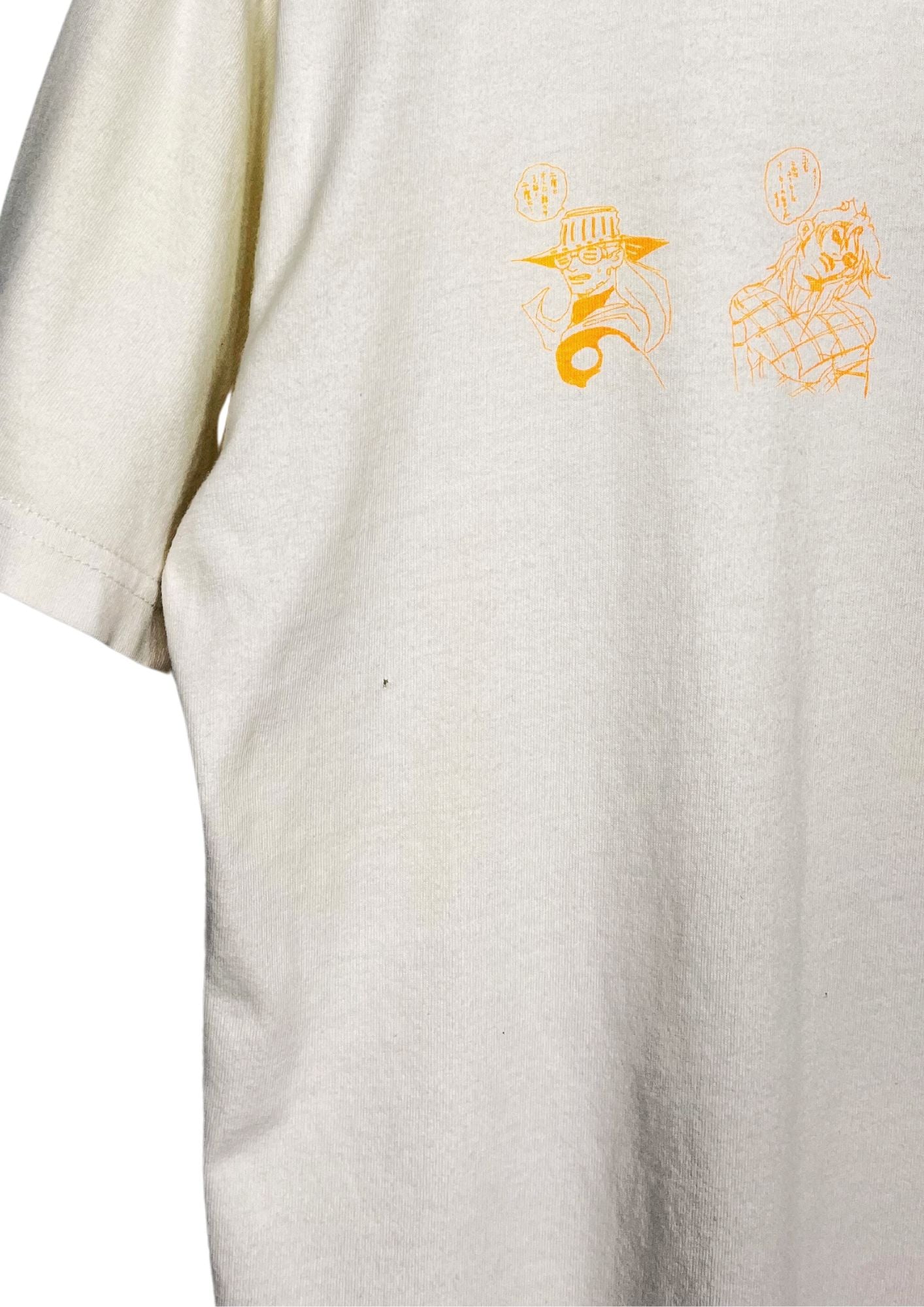 2012 Jojo's Bizarre Adventure Steel Ball Run x Hirohiko Araki Jojo Exhibition Gyro Zeppeli and Johnny Joestar T-shirt