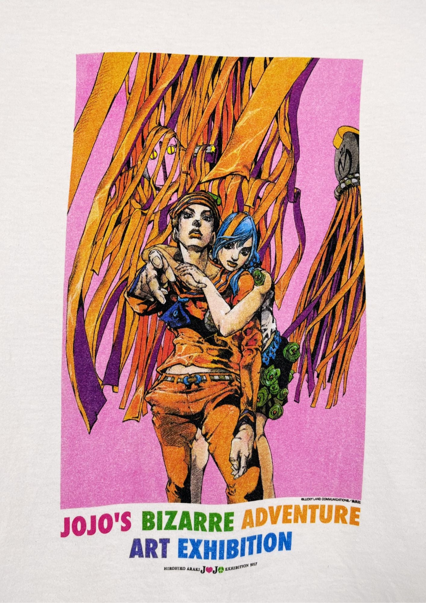 Jojo's Bizarre Adventure x Hirohiko Araki Jojo Exhibition T-shirt