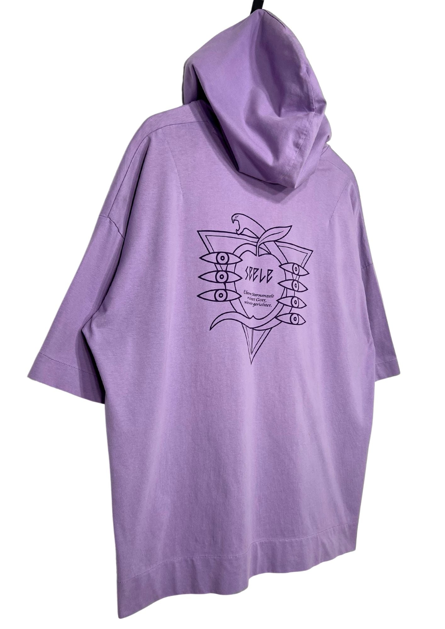 2018 Neon Genesis Evangelion x GU Seele Logo Hoodie T-shirt