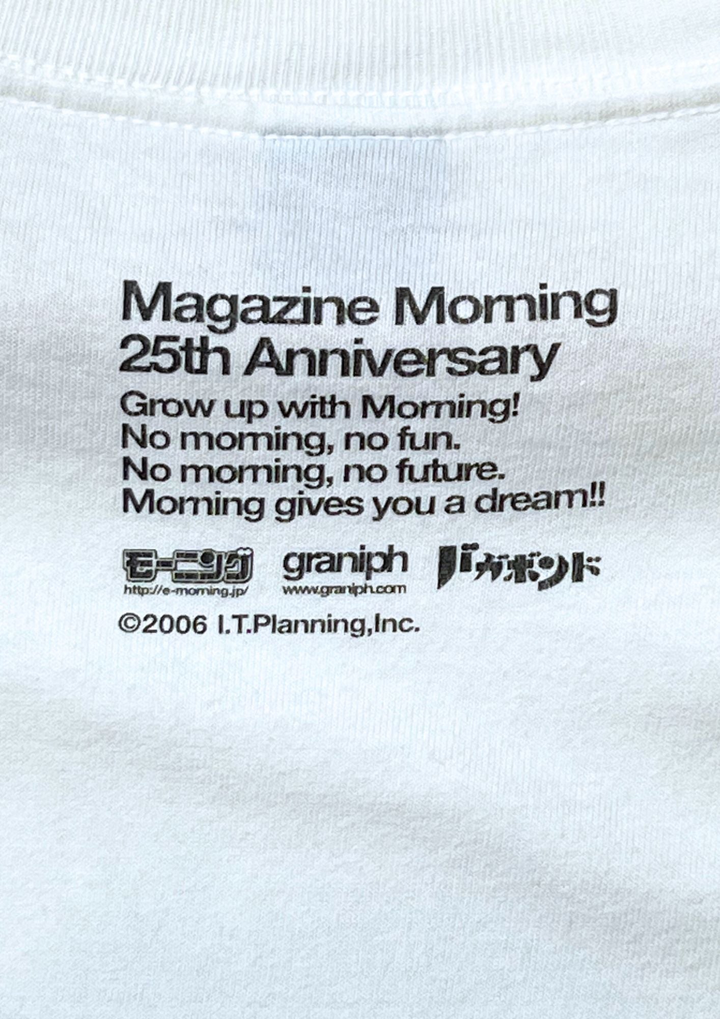 2006 Vagabond x graniph x Morning Magazine25th Anniversary 'Mosaic Musashi' T-shirt (M)