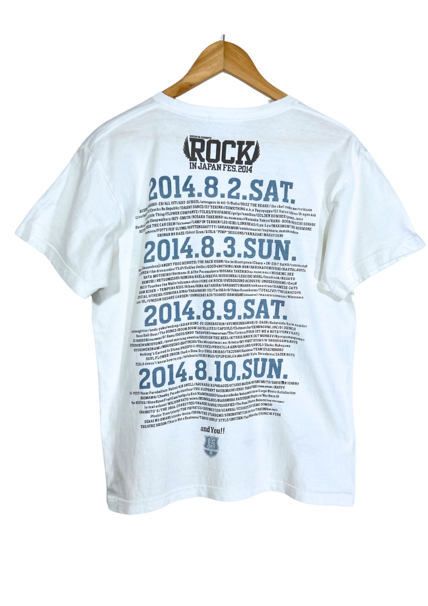 2014 My Neighbour Totoro x Rockin'on ROCK IN JAPAN Fest.2010 'Totoro' T-shirt (M)
