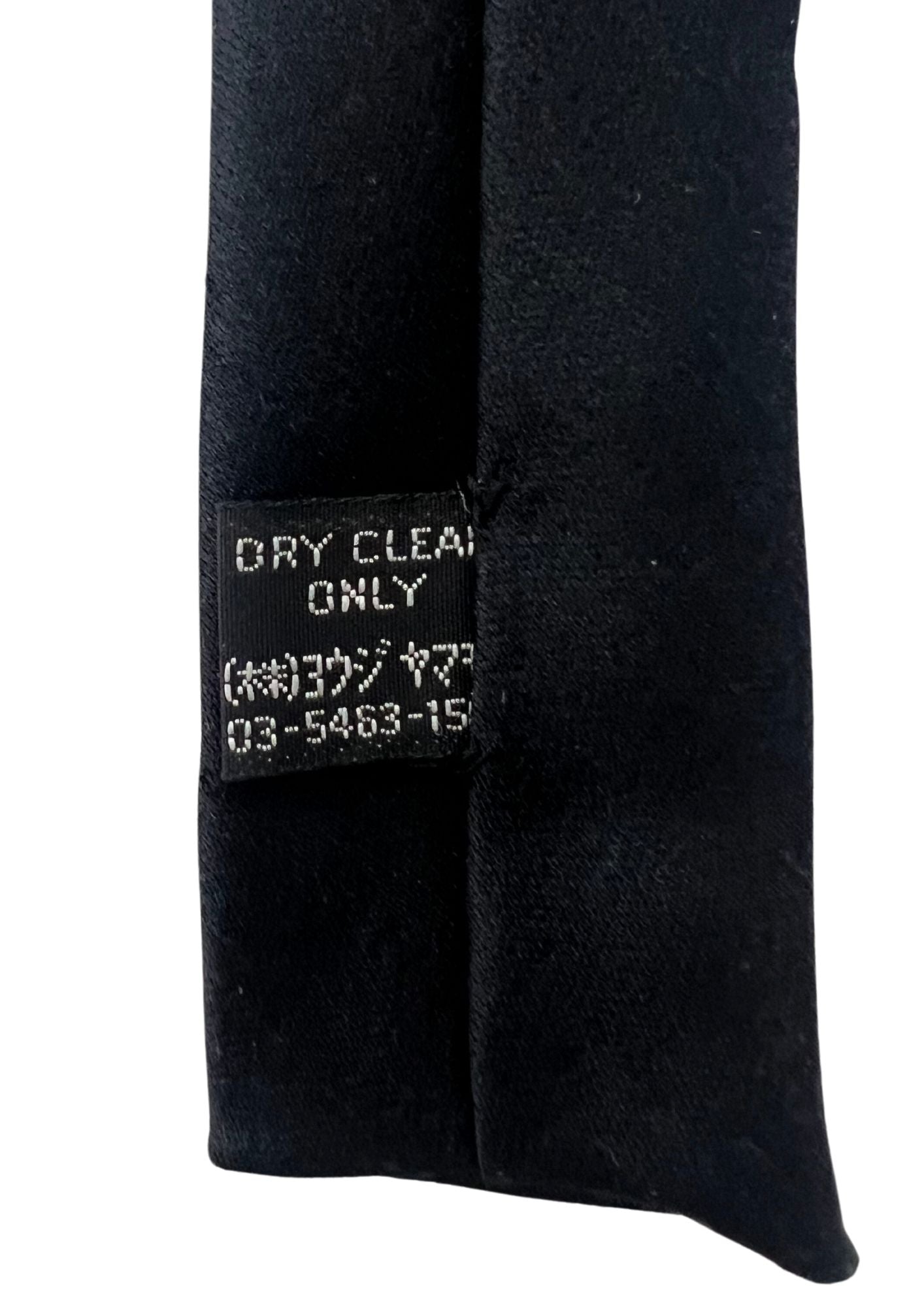 2021 Junji Ito x Yohji Yamamoto S'YTE Azami Tie