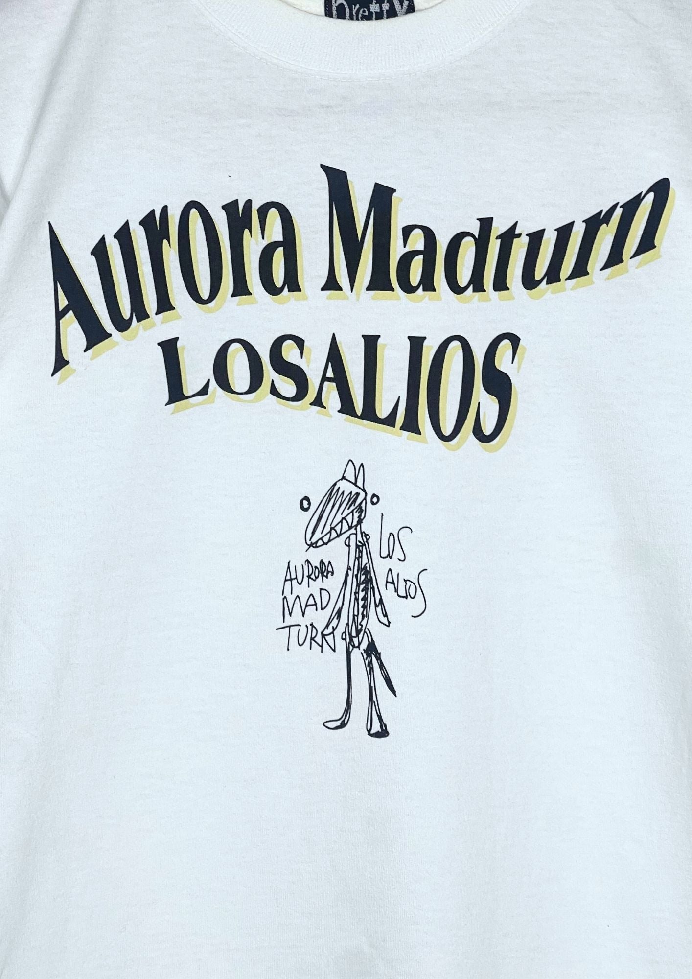 2000s LOSALIOS 'Aurora Madturn' Japanese Band T-shirt