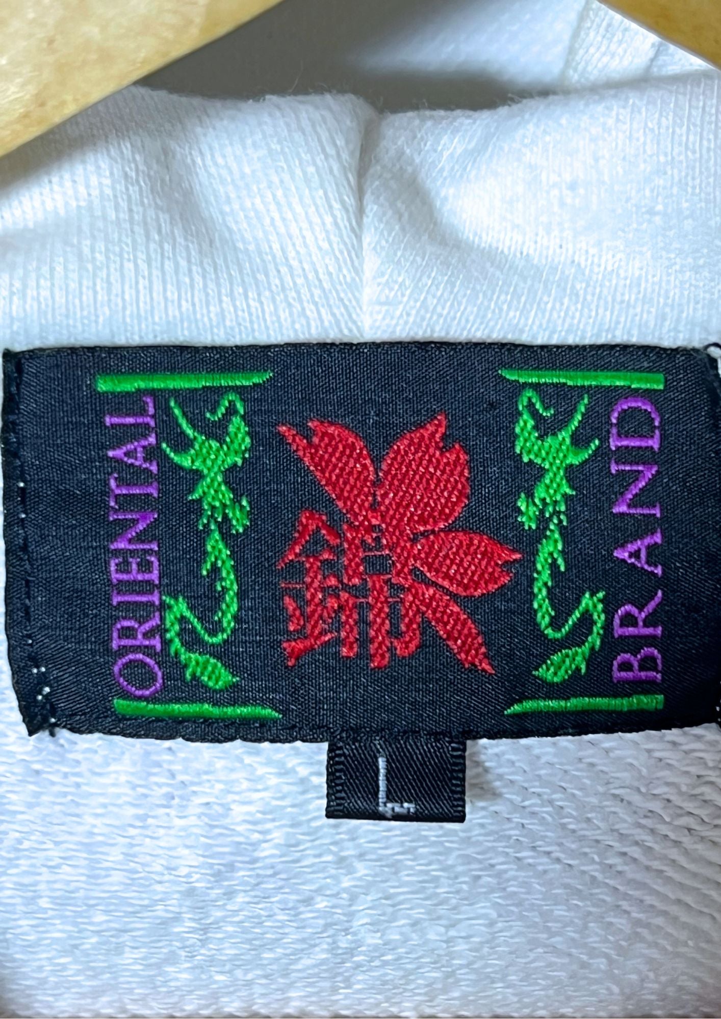 2010s Neon Genesis Evangelion x NISHIKI 'Asuka Eyepatch' Embroidered Zip Up Hoodie (L)
