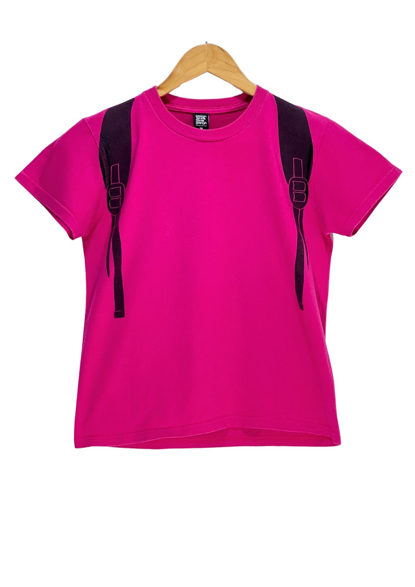 Hello Kitty x graniph 'Hello Kitty Backpack' Baby Tee (Ladies S)