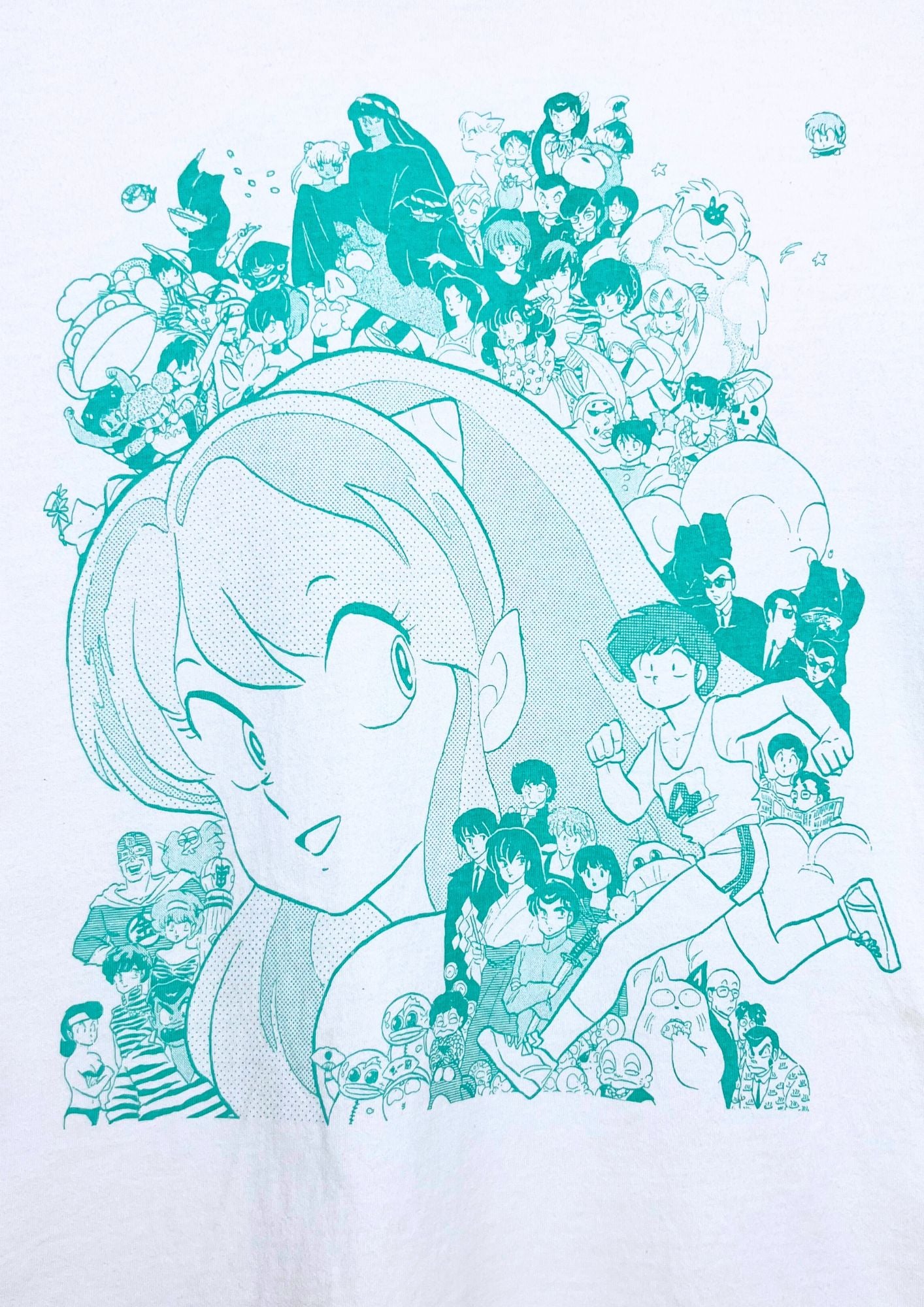 2016 Urusei Yatsura x Graniph All Characters T-shirt