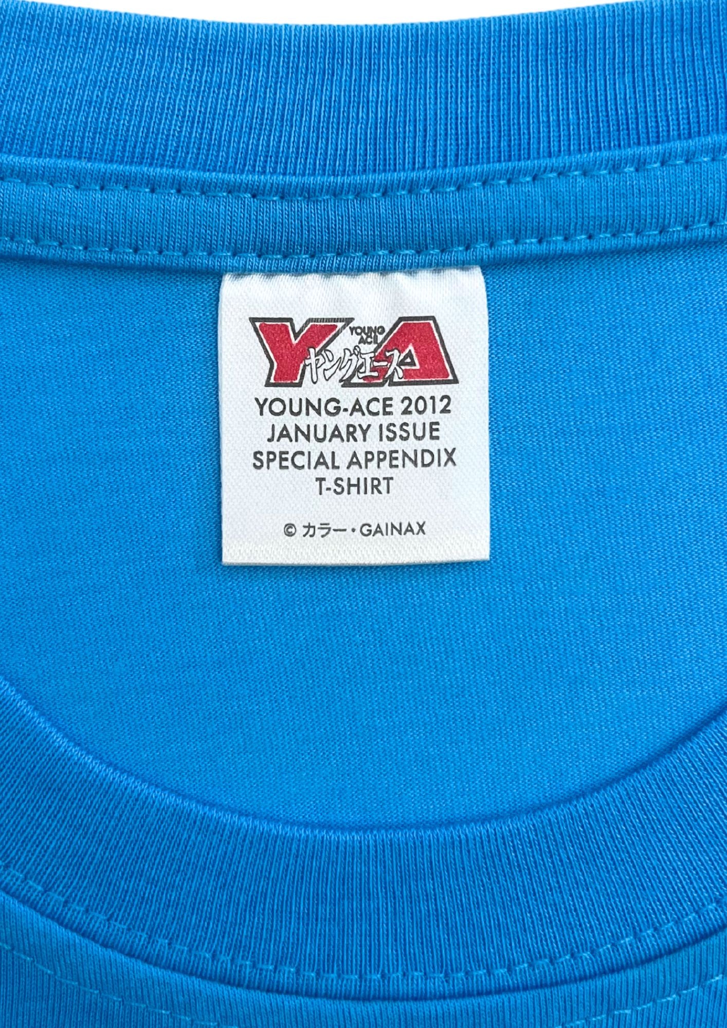 2012 Neon Genesis Evangelion x Young Ace January Issue Special Appendix T-shirt