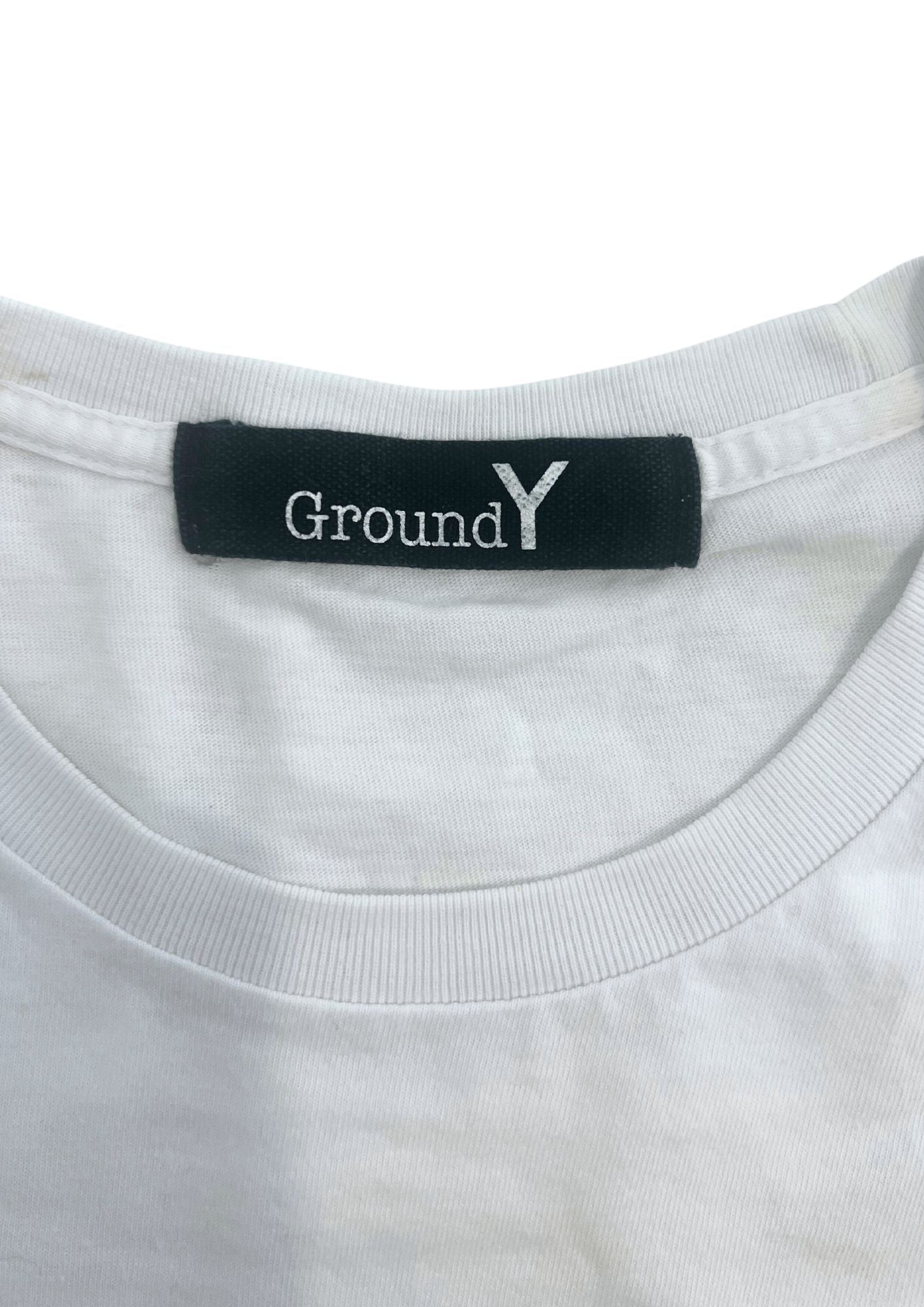 2018 Ghost in the Shell x Ground Y Yohji Yamamoto Motoko Kusanagi Genga T-shirt