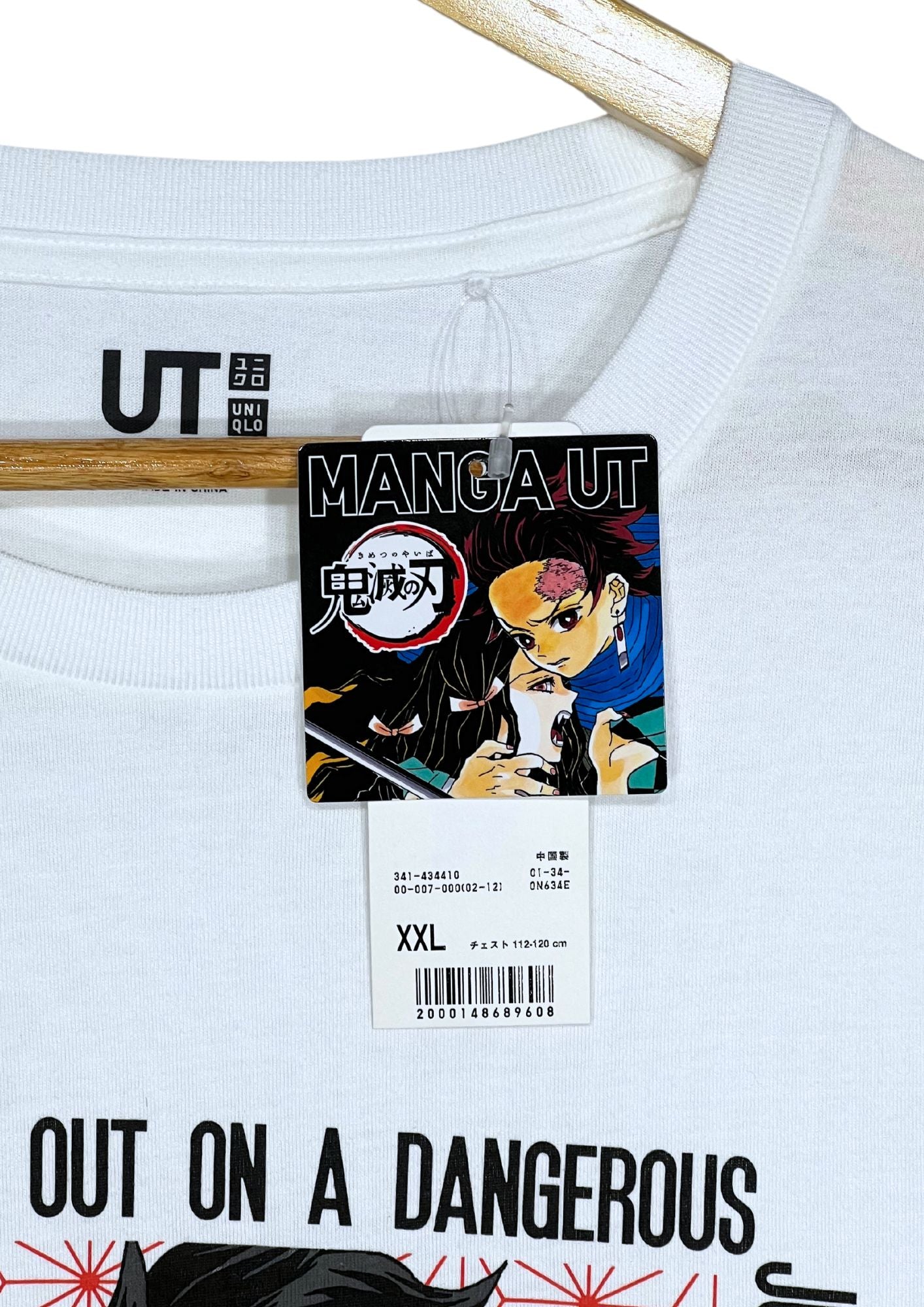 Deadstock 2020 Demon Slayer x UT Tanjiro and Nezuko T-shirt