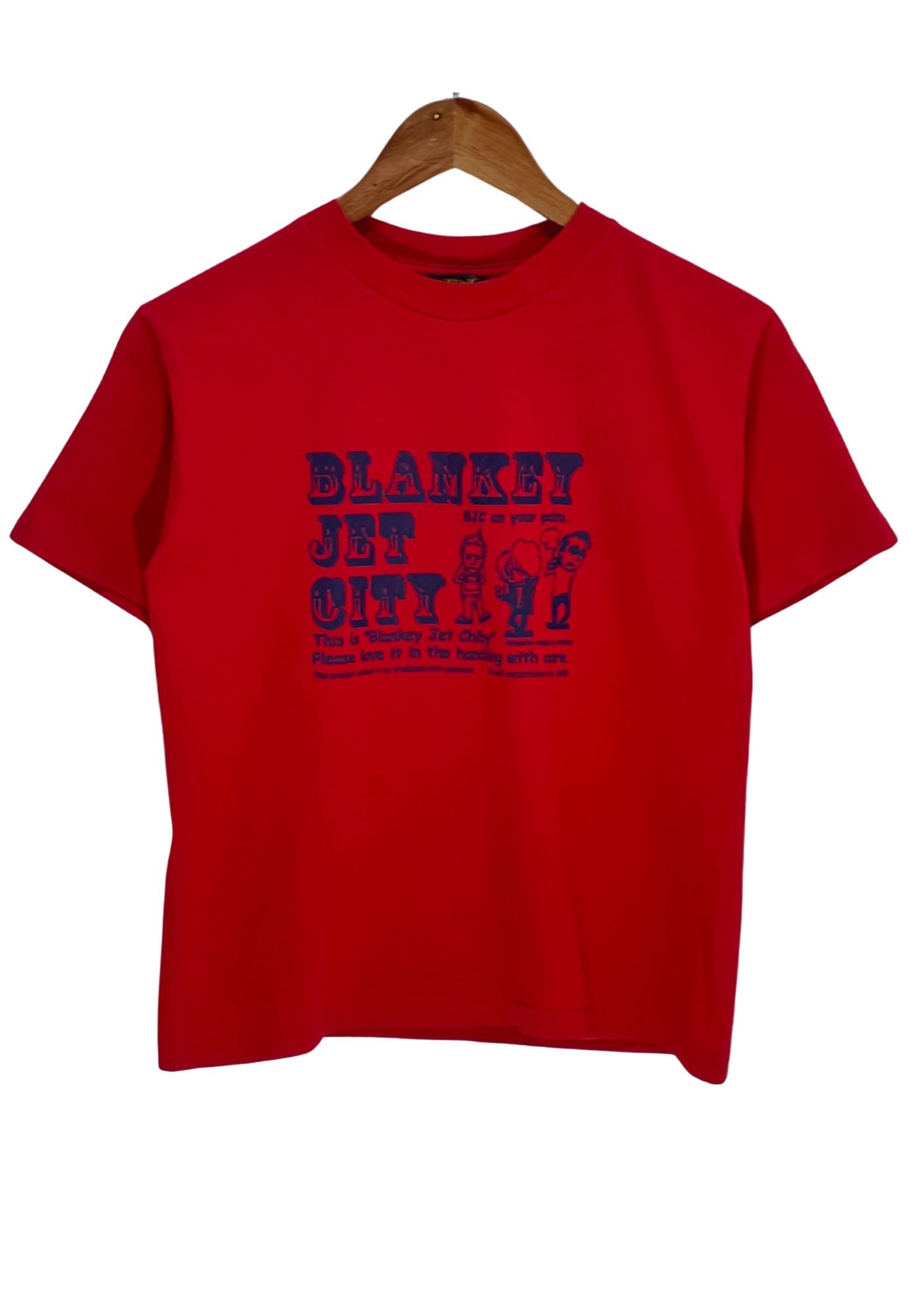 '98 Vintage BLANKEY JET CITY 'BJC on your palm' Japanese Band Baby Tee