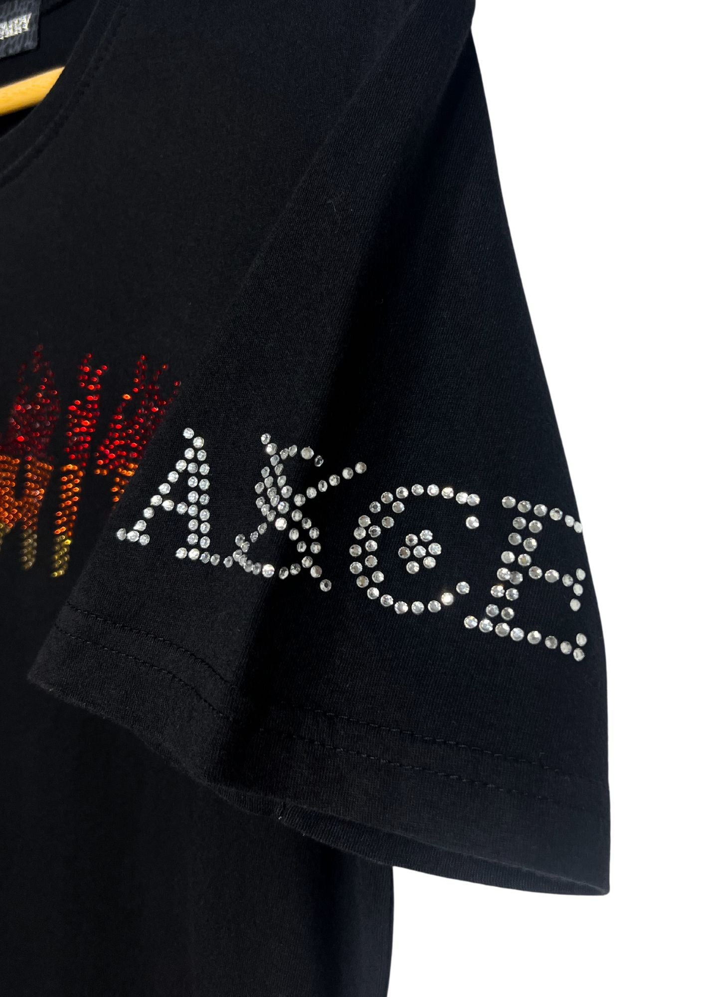 2010 One Piece x VICE FAIRY Rhinestones Ace T-shirt
