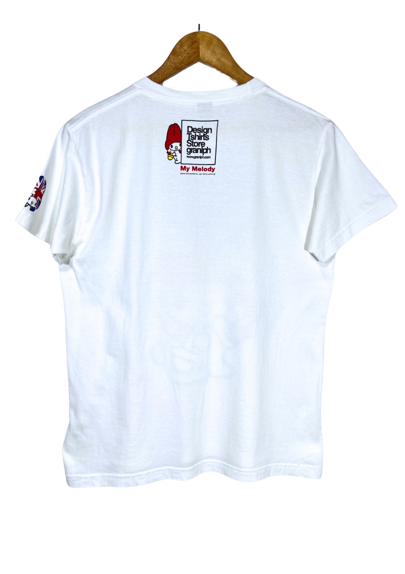 2010 Vintage Hello Kitty x Graniph My Melody England T-shirt