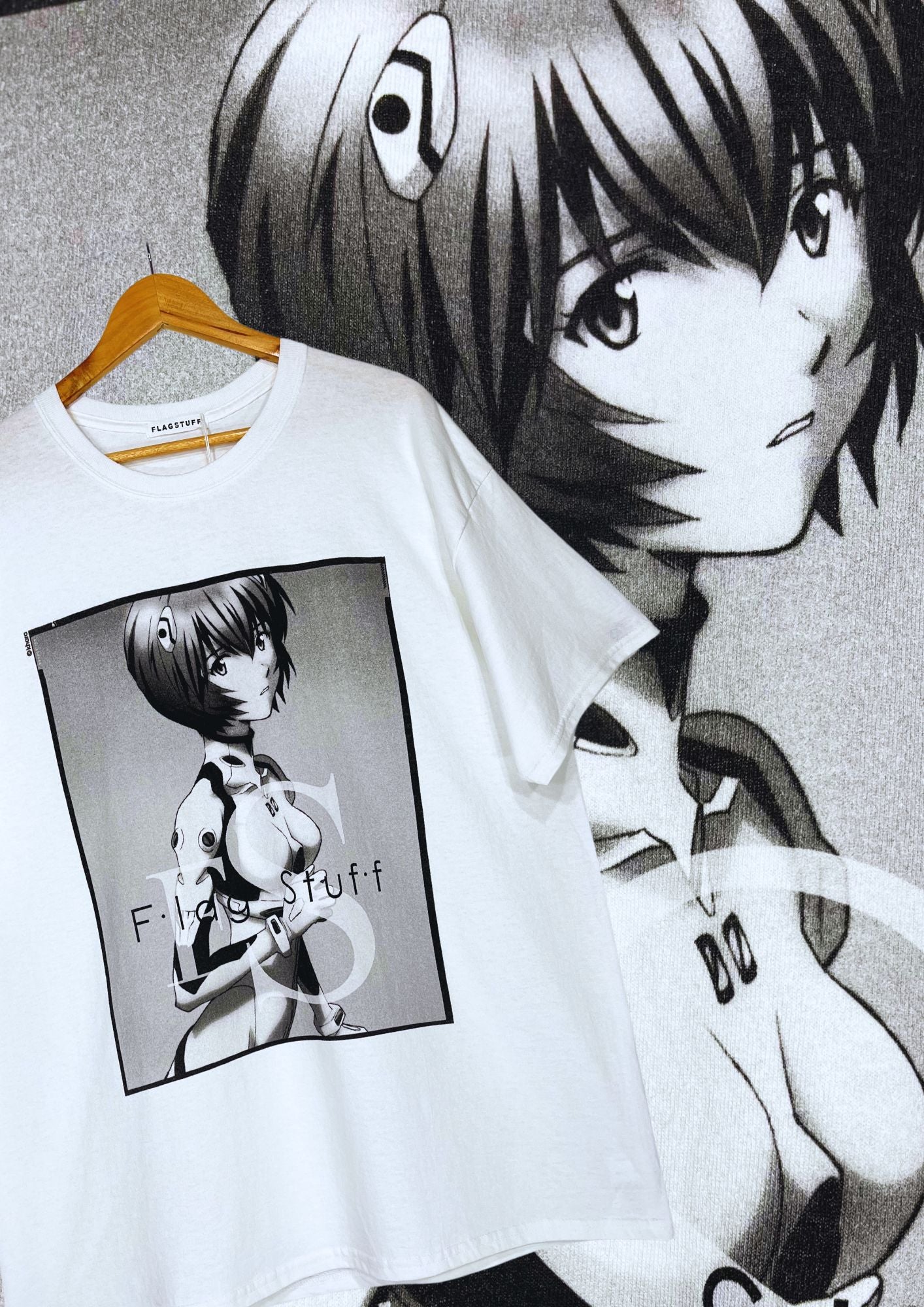 2020 Neon Genesis Evangelion x Flagstuff Rei Ayanami T-shirt