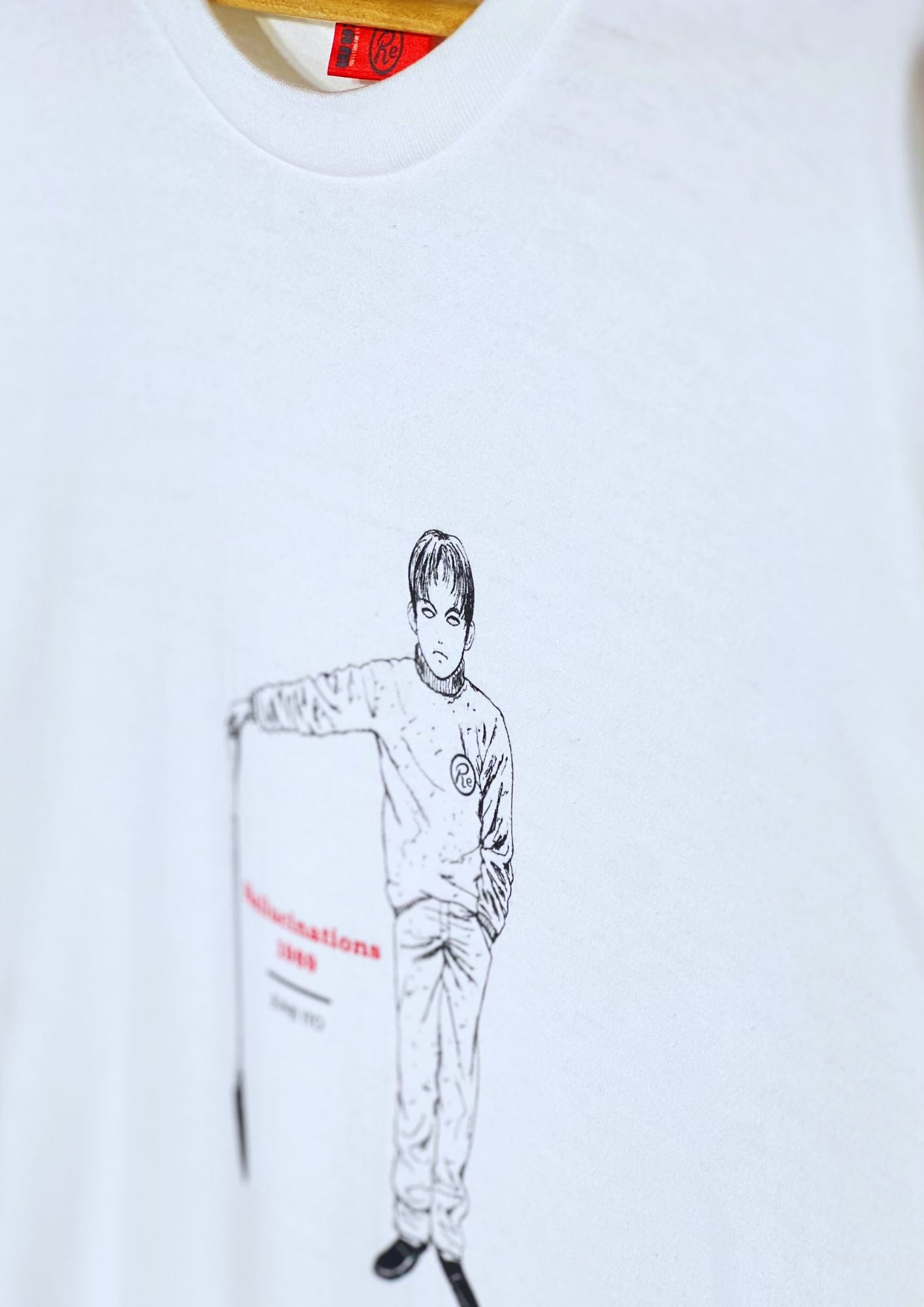 2020 Junji Ito ' Hallucinations' x RE:SHAZAM Oshikiri T-shirt