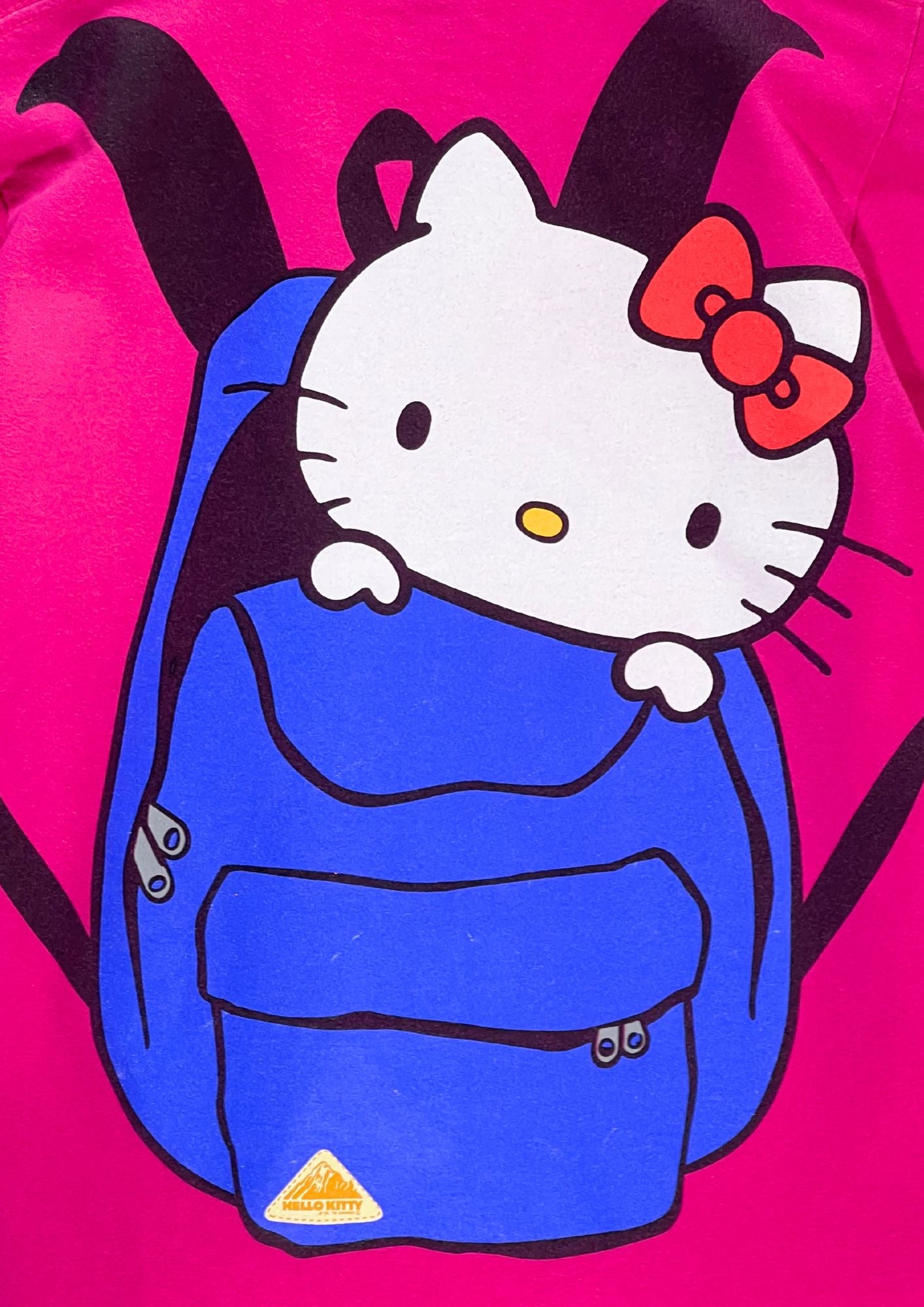 Hello Kitty x graniph 'Hello Kitty Backpack' Baby Tee (Ladies S)