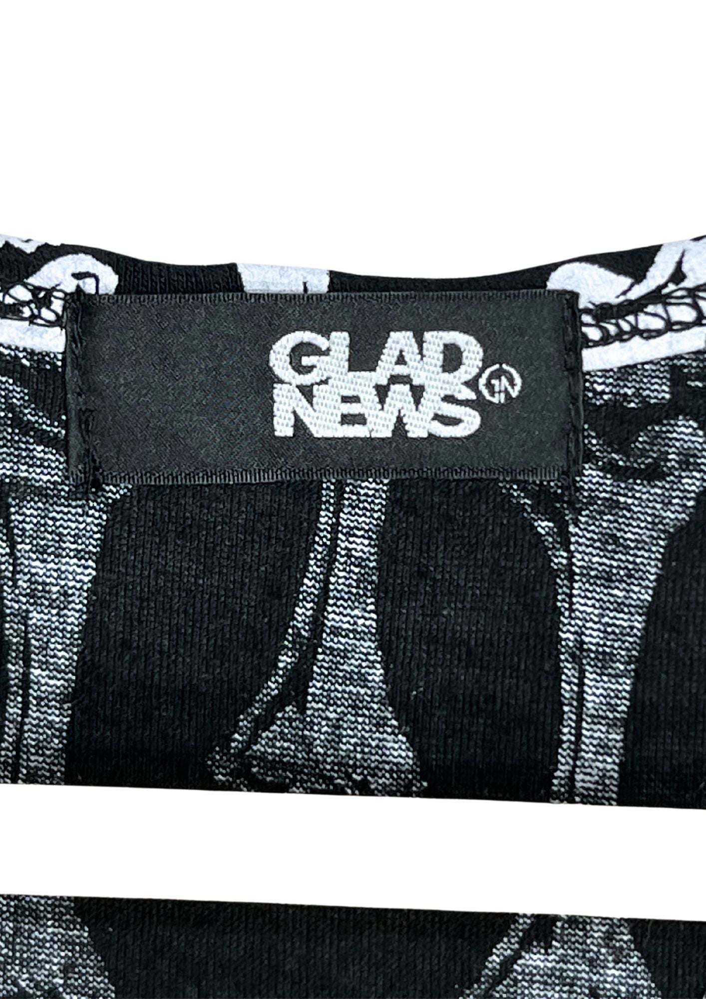 2000s Vintage GLAD NEWS 'Bones and Skulls' Singlet Dress (Ladies S)