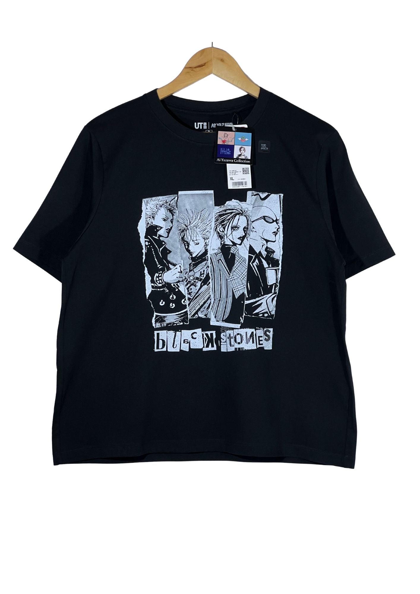 2025 Ai Yazawa NANA x UT ‘Black Stones’ T-shirt (Ladies L)
