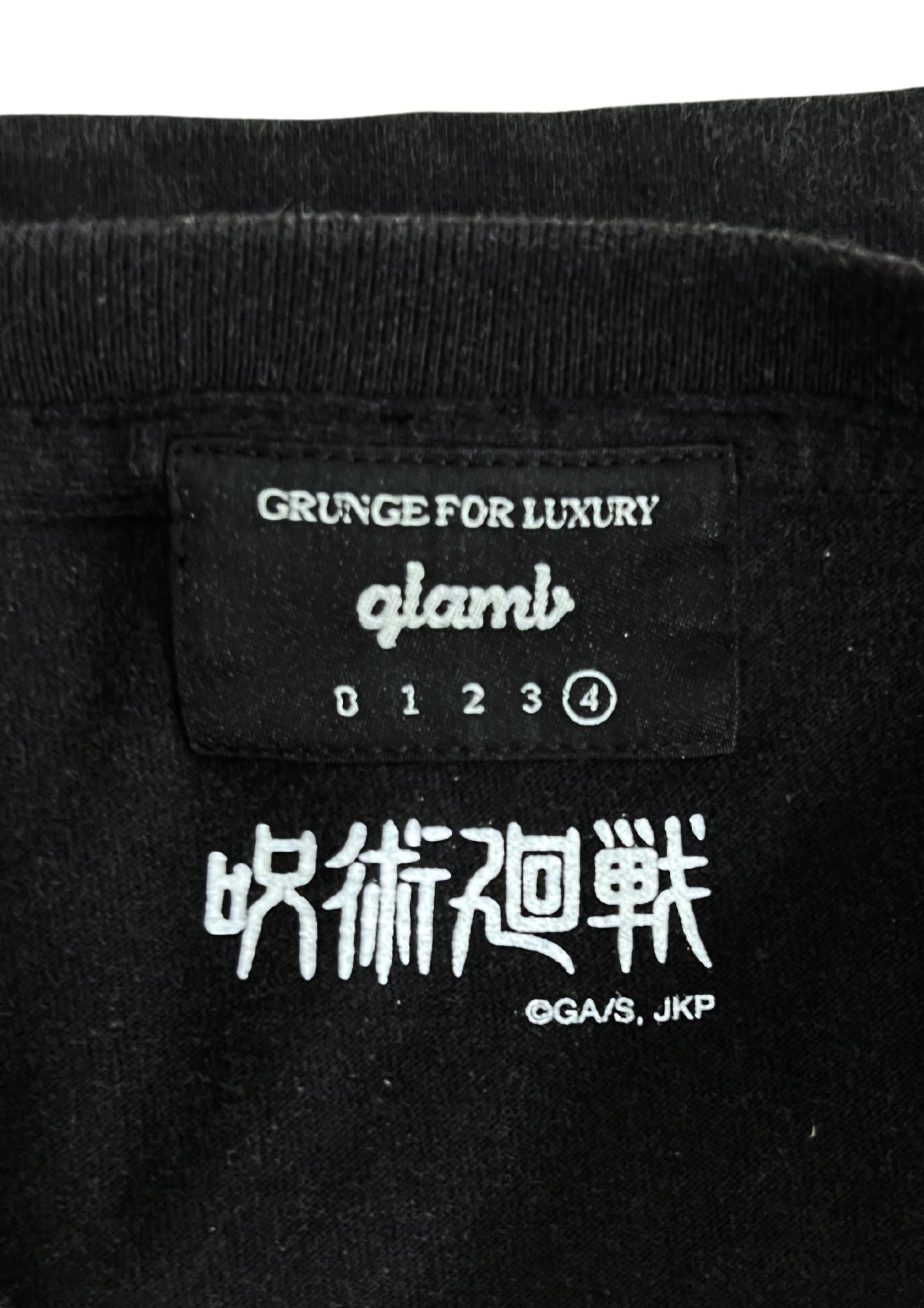 2021 Jujutsu Kaisen x Glamb King of Curses Long Sleeve Shirts