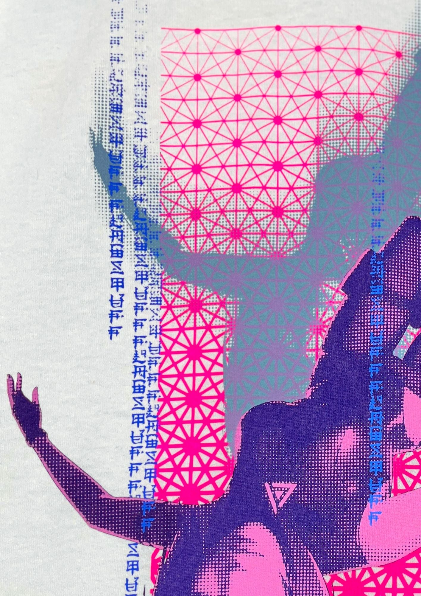Ghost in the Shell x FLAGSTUFF x Netflix x au 5G Motoko Kasunagi T-shirt