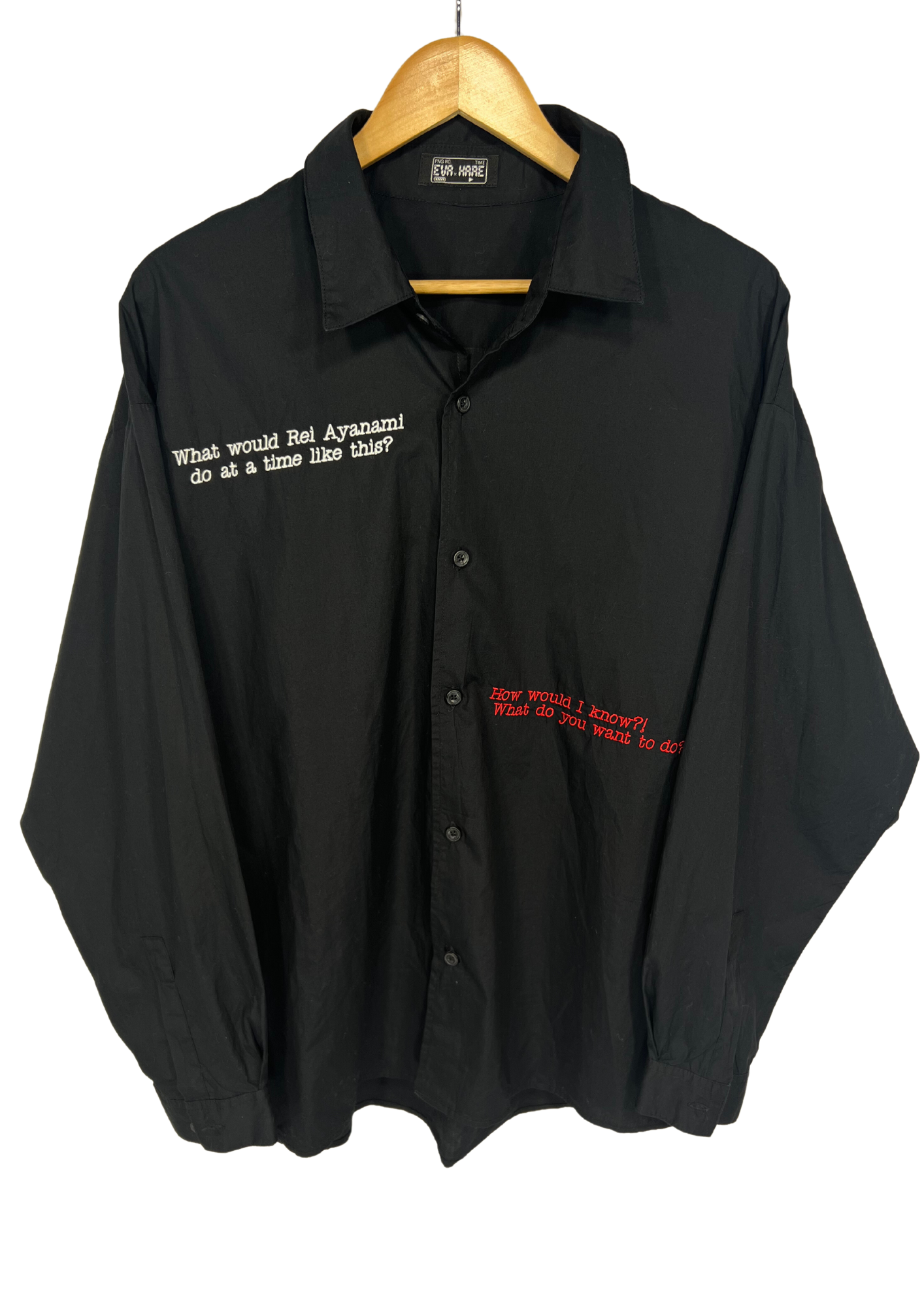 Neon Genesis Evangelion x HARE Atsuka and Rei Long Sleeve Shirts