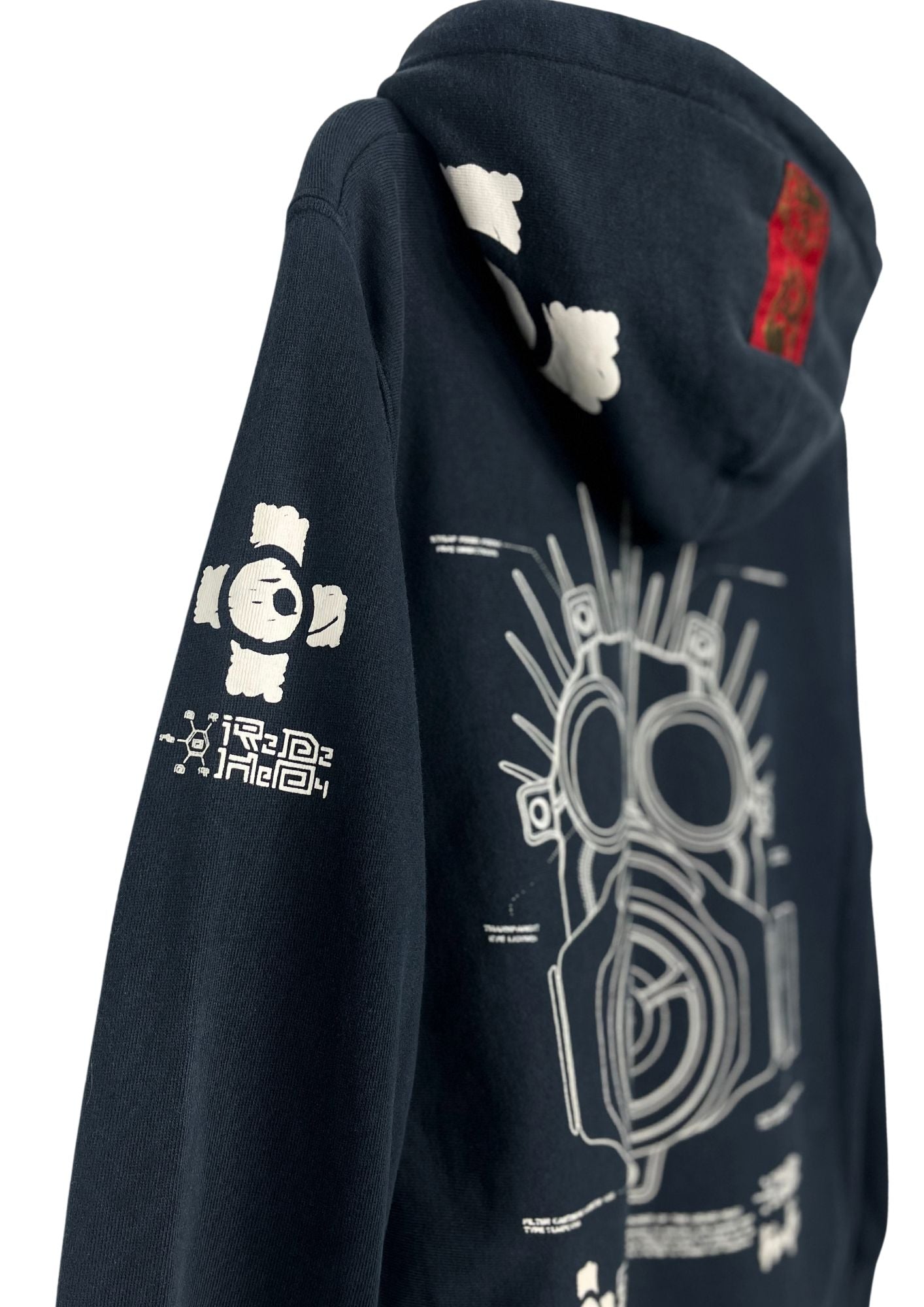2010 Dorohedoro x MHz Gasmask Zip Up Hoodie