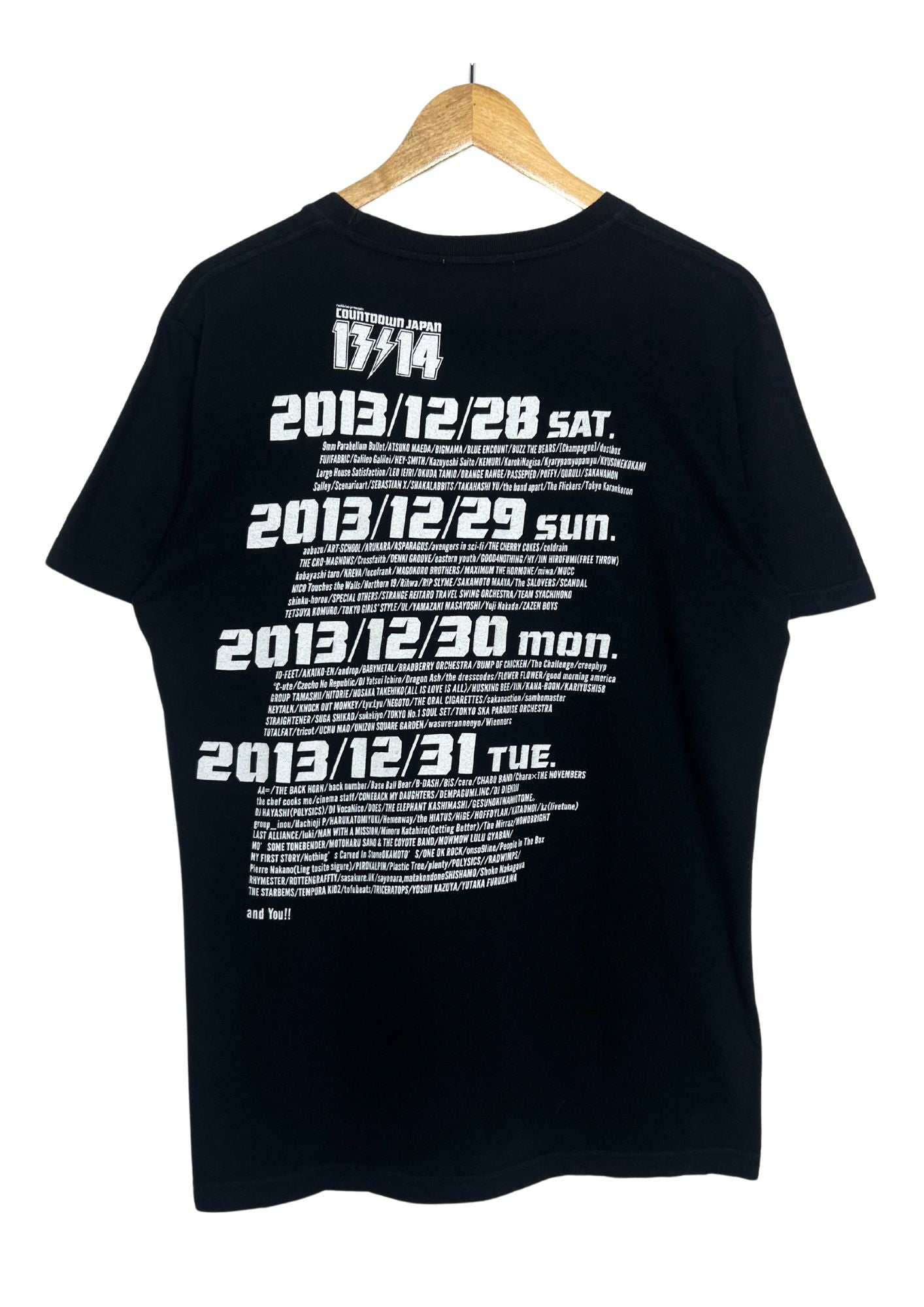 2013 Neon Genesis Evangelion x Rockin'on Countdown Japan T-shirt