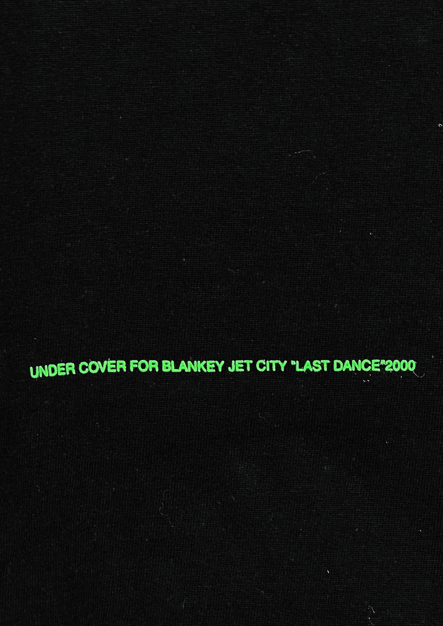 2000 UNDERCOVER x BLANKEY JET CITY 'Last Dance' Japanese Band T-shirt