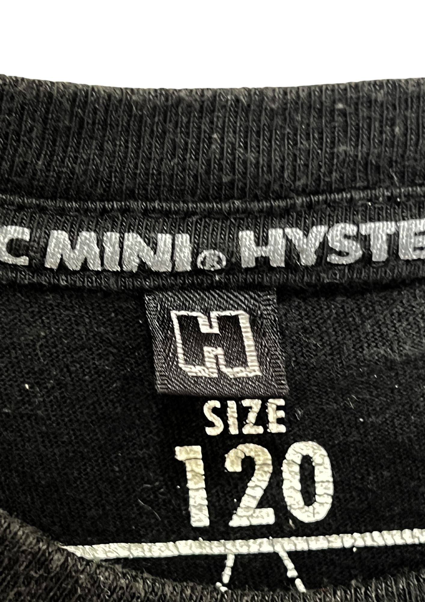 2010 HYSTERIC GLAMOUR Hysteric Mini 25th Anniversary 'Mum & Baby' Baby Tee