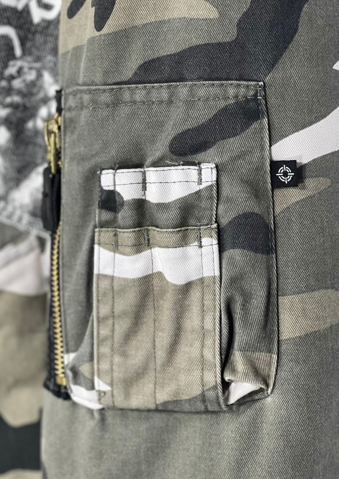Rough Simmons x Berserk The Swordsman Patched Bomber Jacket