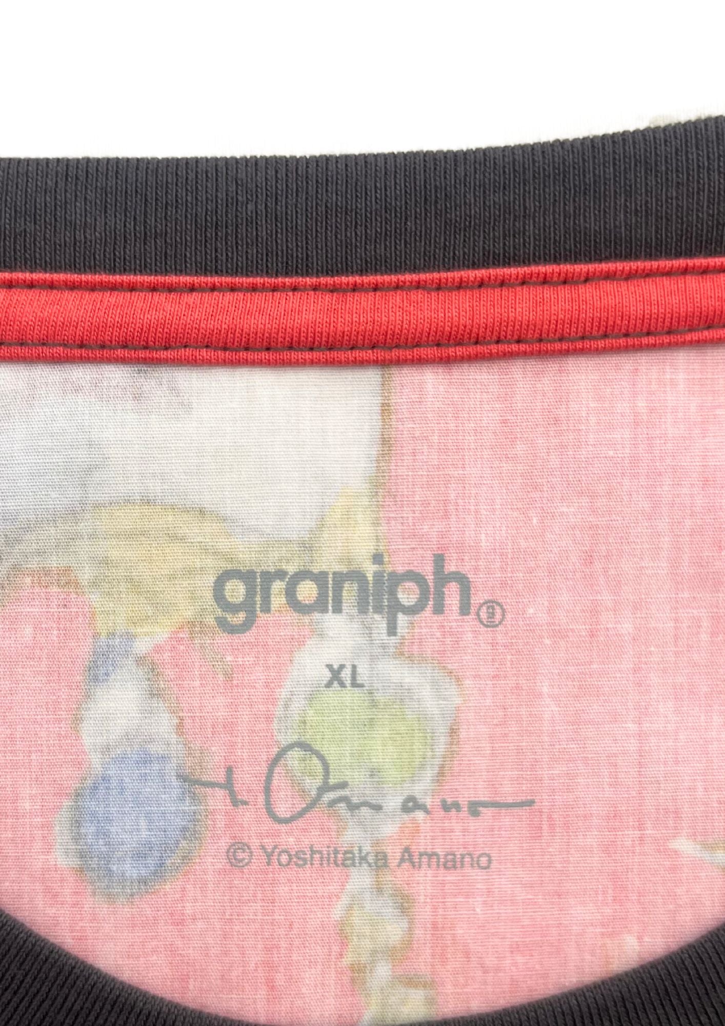 Yoshitaka Amano x Graniph 'La Petite Fille de la Mer' T-shirt