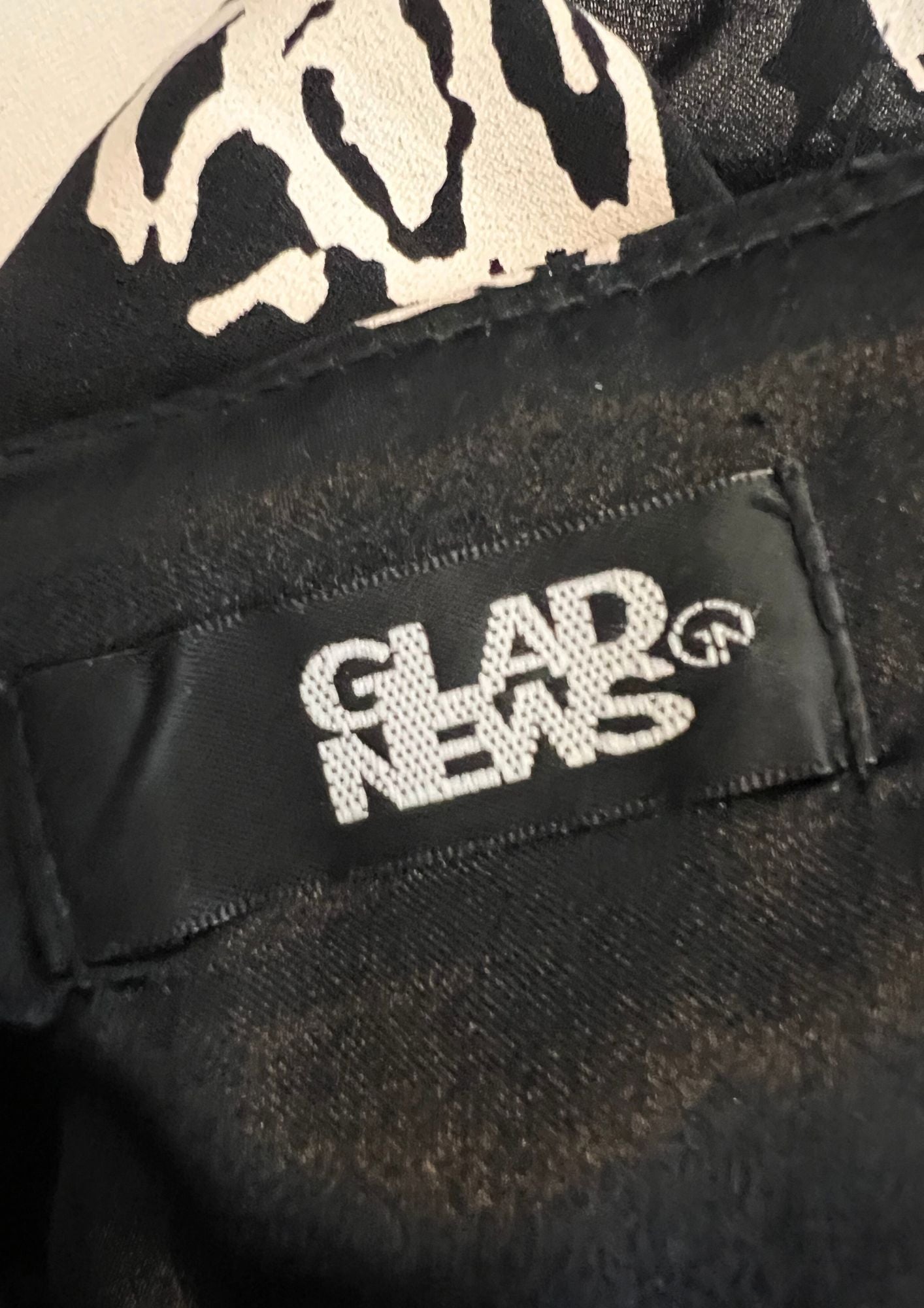 2000s Vintage GLAD NEWS 'Pistols' Mini Dress (XS)