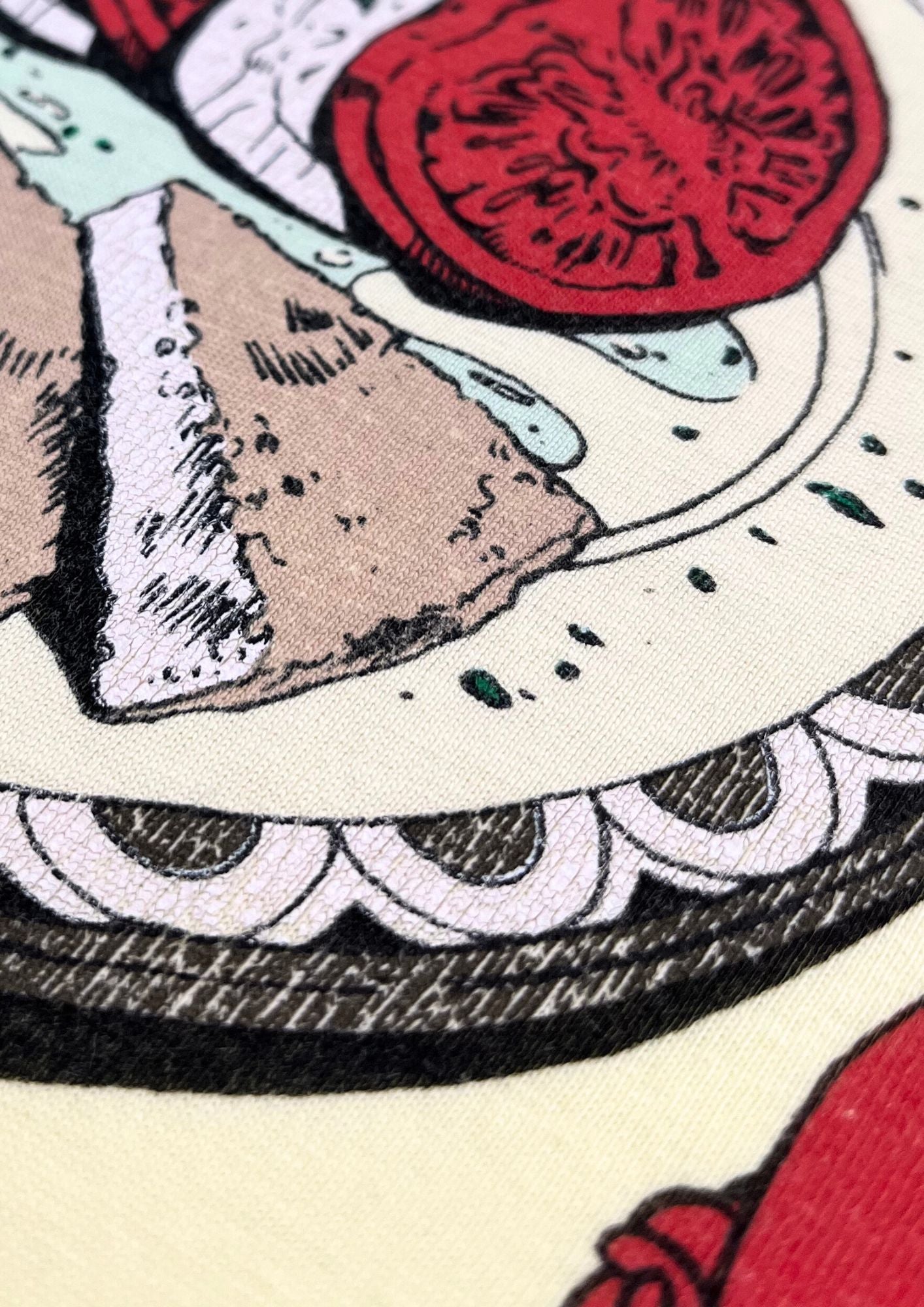 2011 Jojo's Bizarre Adventure x Ultra Violence Trattoria Trussardi T-shirt