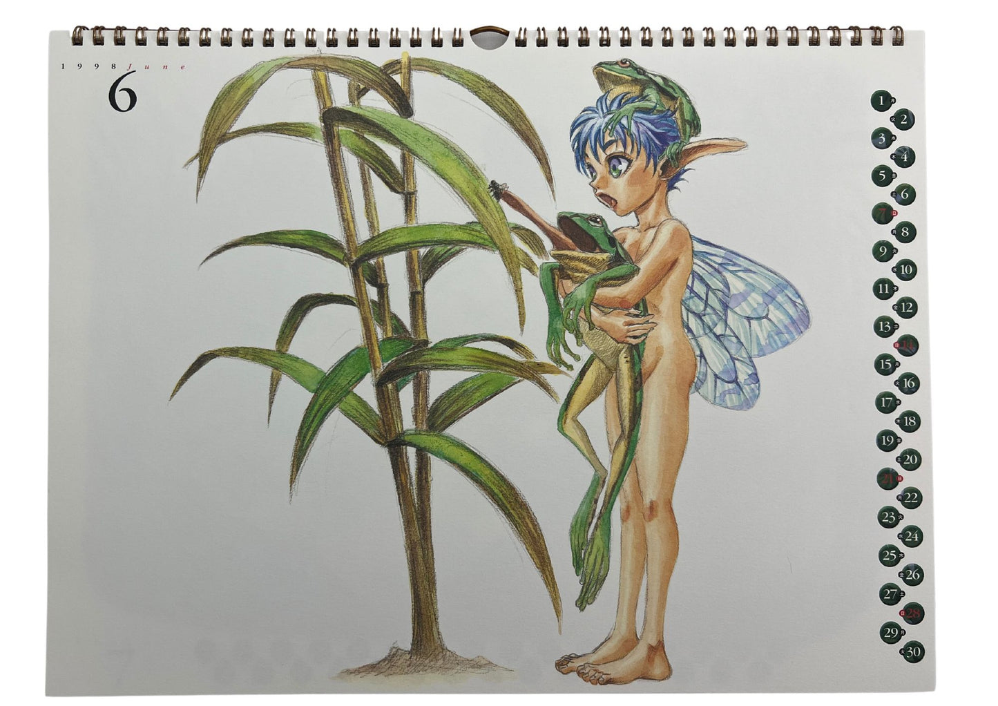 Berserk 1998 Calendar Kentaro Miura